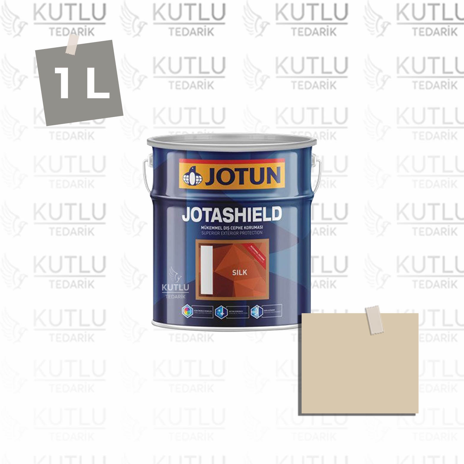 Jotun Jotashield Topcoat Silk 1 Lt 1038 Kuthban Ncs S1010-Y20R