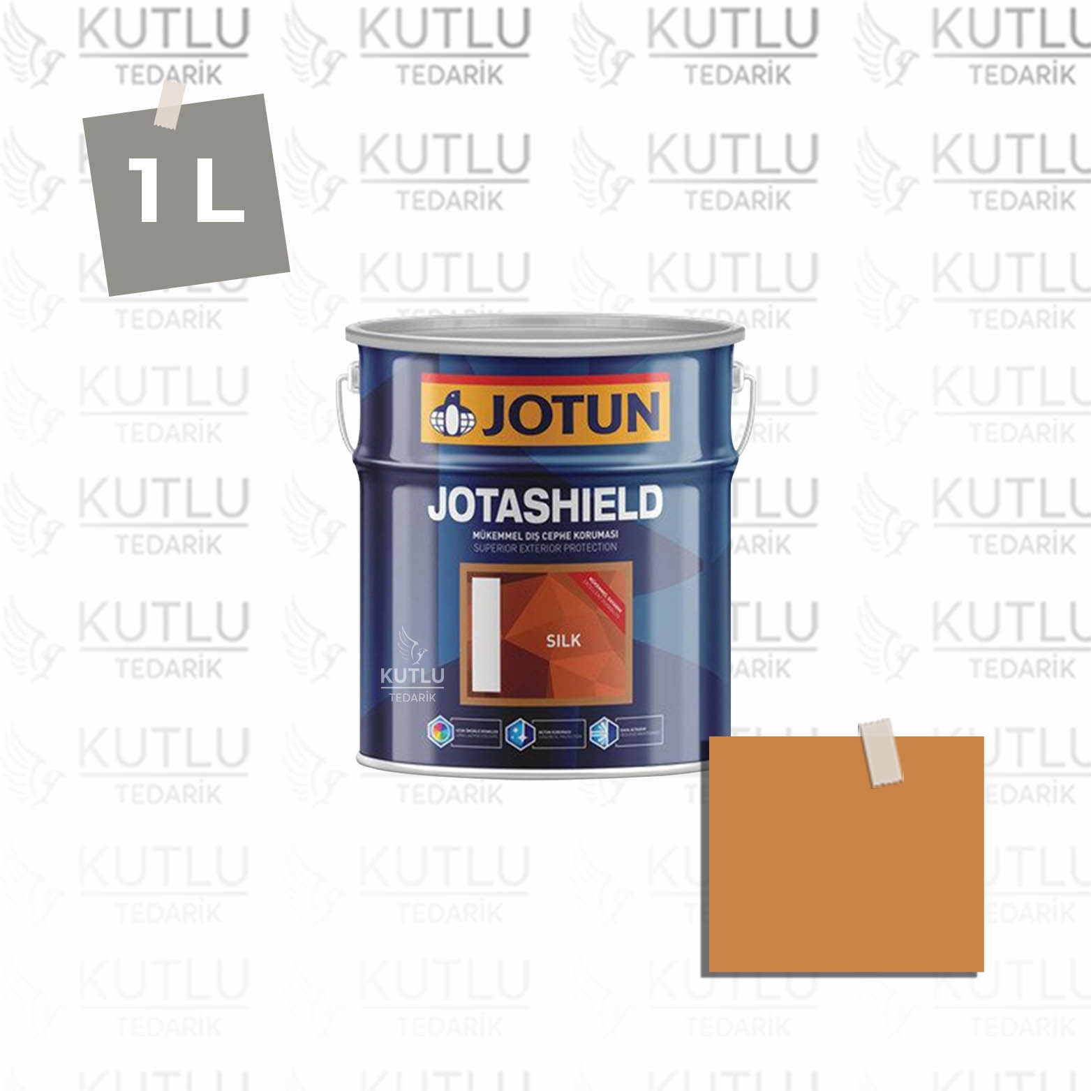 Jotun Jotashield Topcoat Silk 1 Lt 1048 Rustic Ncs 2560-Y27R