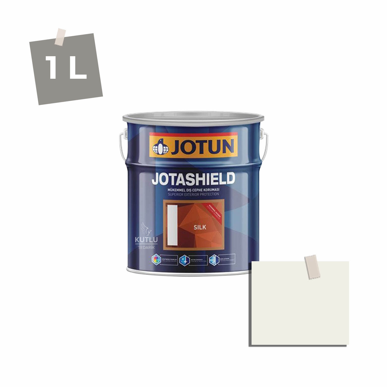 Jotun Jotashield Topcoat Silk 1 Lt 1105 Soyamilk Ncs 0502-Y08R