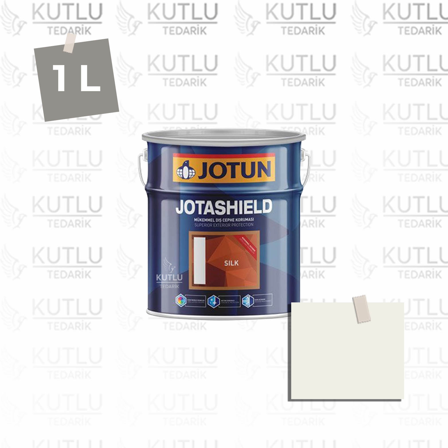 Jotun Jotashield Topcoat Silk 1 Lt 1105 Soyamilk Ncs 0502-Y08R