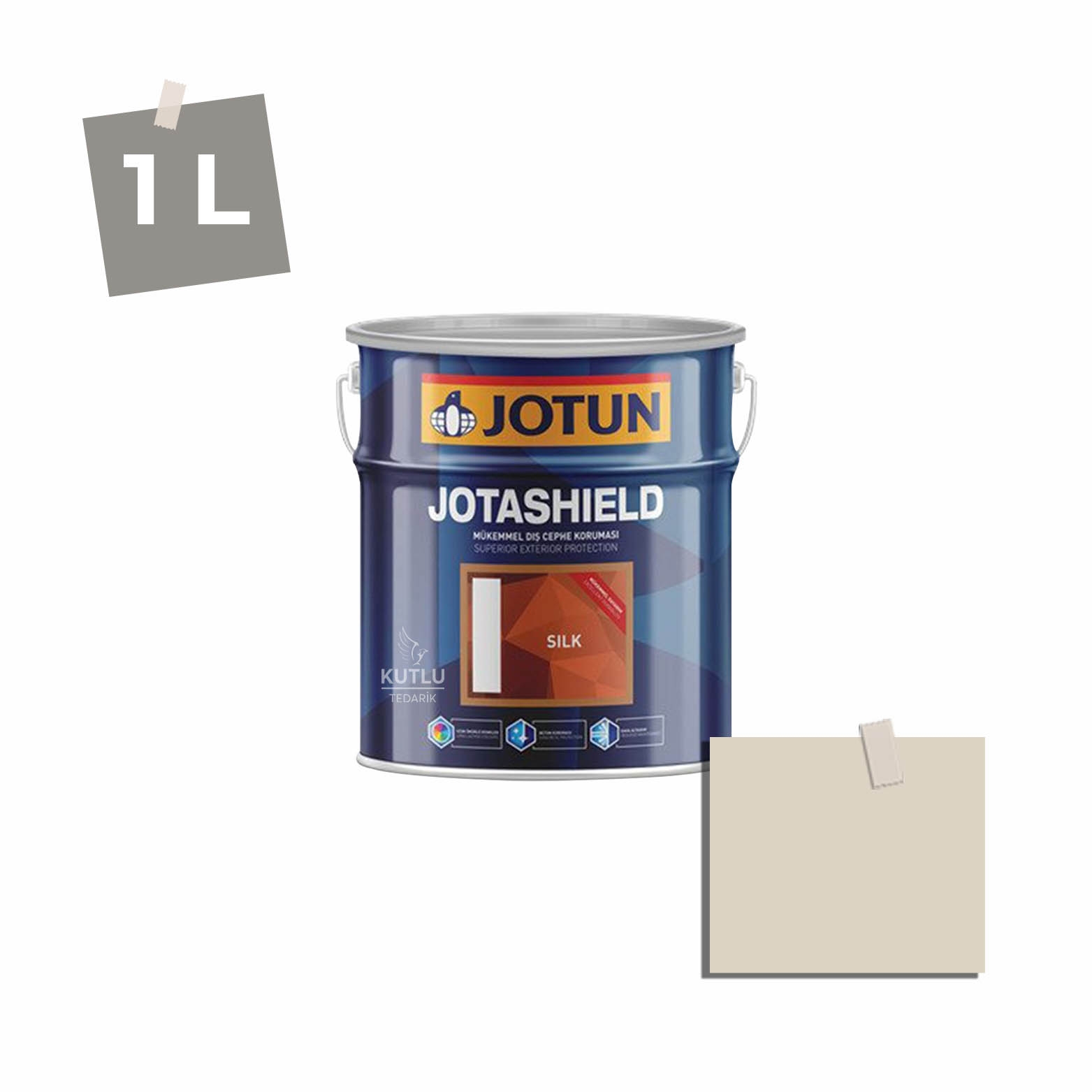 Jotun Jotashield Topcoat Silk 1 Lt 1135 Sandy Coral Ncs 145-Y43R