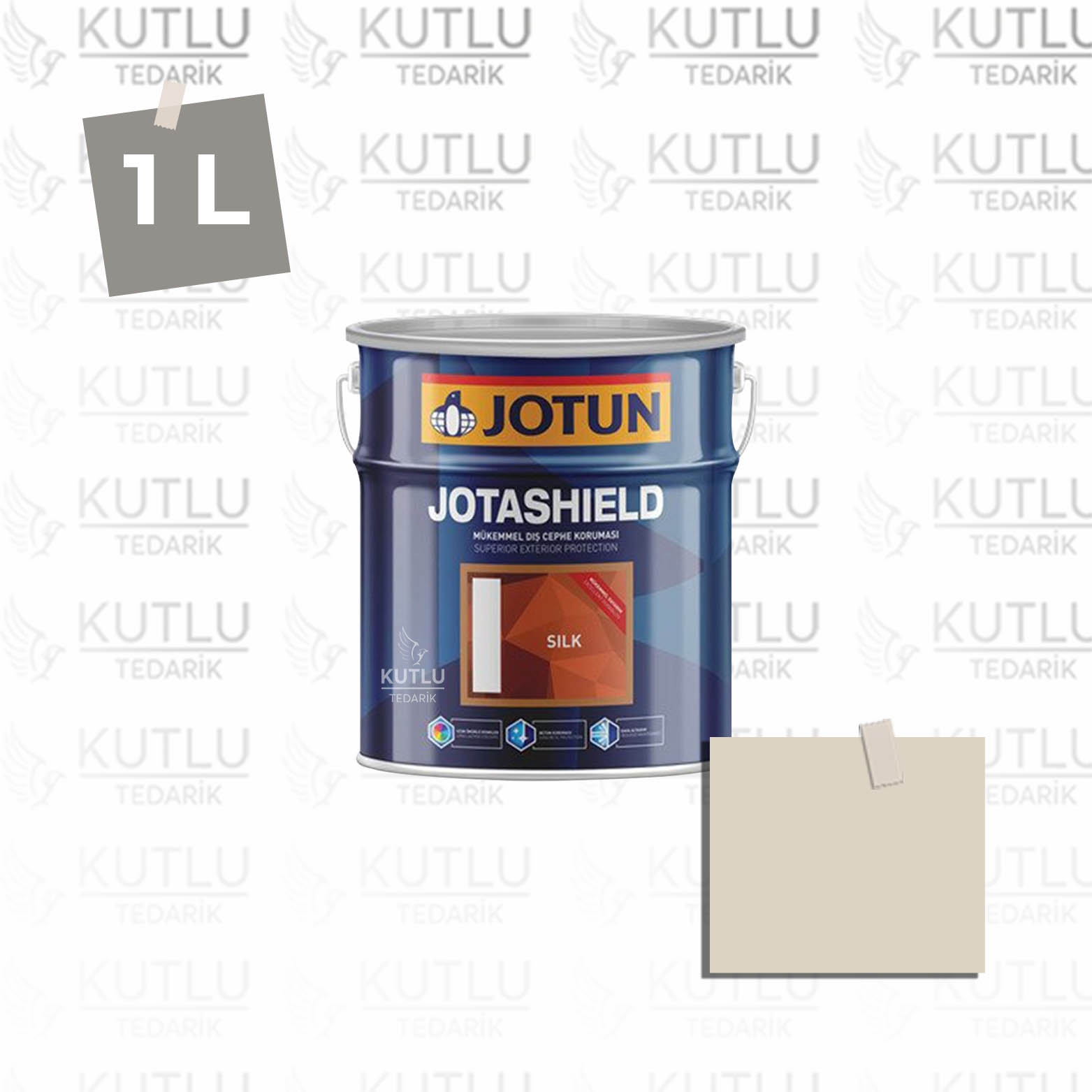 Jotun Jotashield Topcoat Silk 1 Lt 1135 Sandy Coral Ncs 145-Y43R