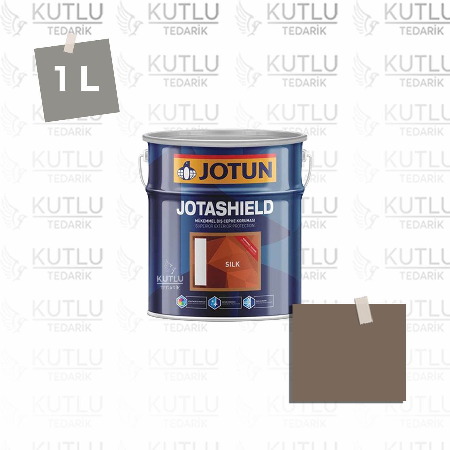 Jotun Jotashield Topcoat Silk 1 Lt 1138 Beaver Ncs 6308-Y40R