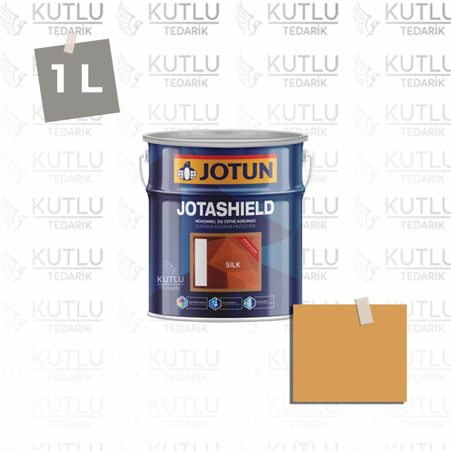 Jotun Jotashield Topcoat Silk 1 Lt 1180 Dijon Ncs 2048-Y16R