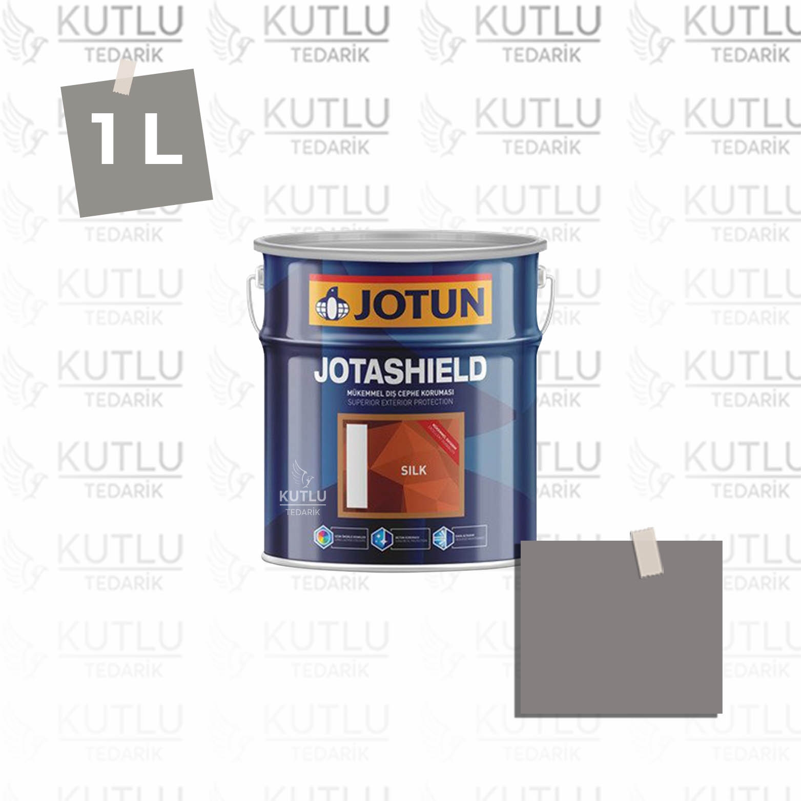 Jotun Jotashield Topcoat Silk 1 Lt 3022 Black Pearl Ncs S5522-R