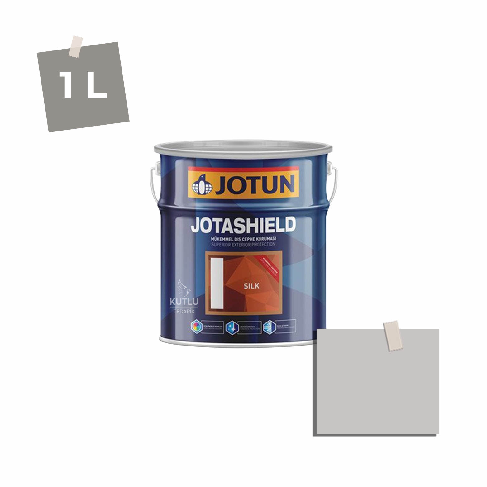 Jotun Jotashield Topcoat Silk 1 Lt 3229 Vogue Haze Ncs S2002-R