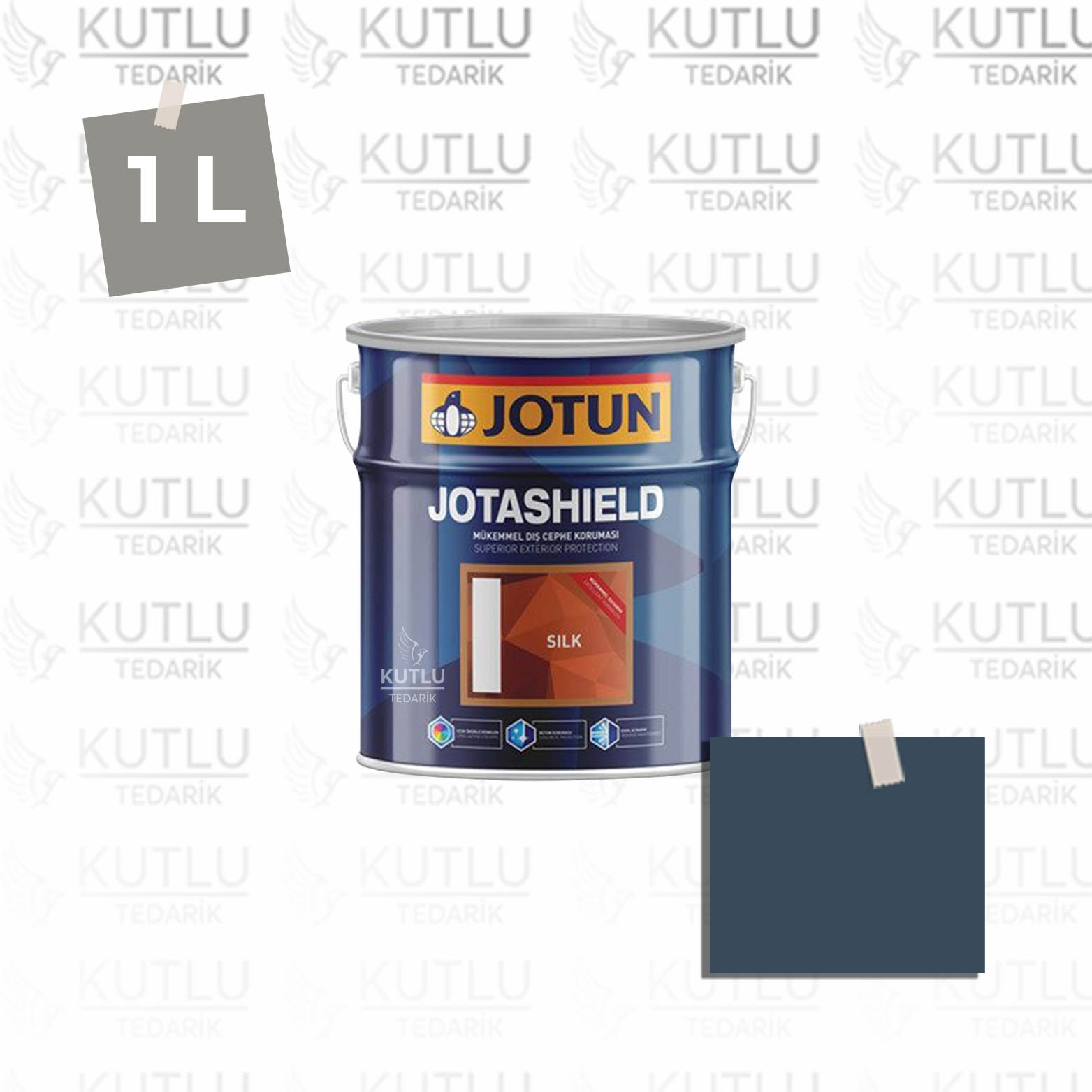 Jotun Jotashield Topcoat Silk 1 Lt 4400 The Abyss Ncs S7020-R90B