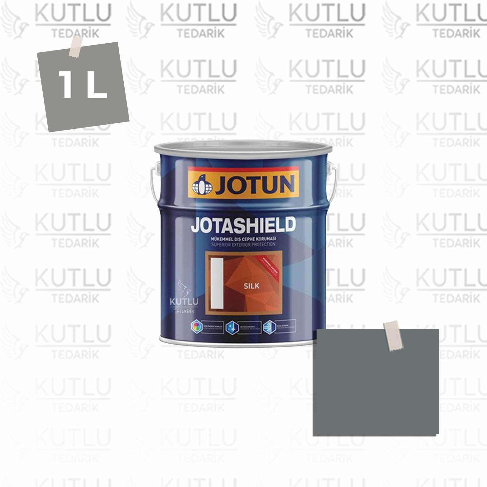 Jotun Jotashield Topcoat Silk 1 Lt 562 Monsoon Cloud Ncs 6405-B14G