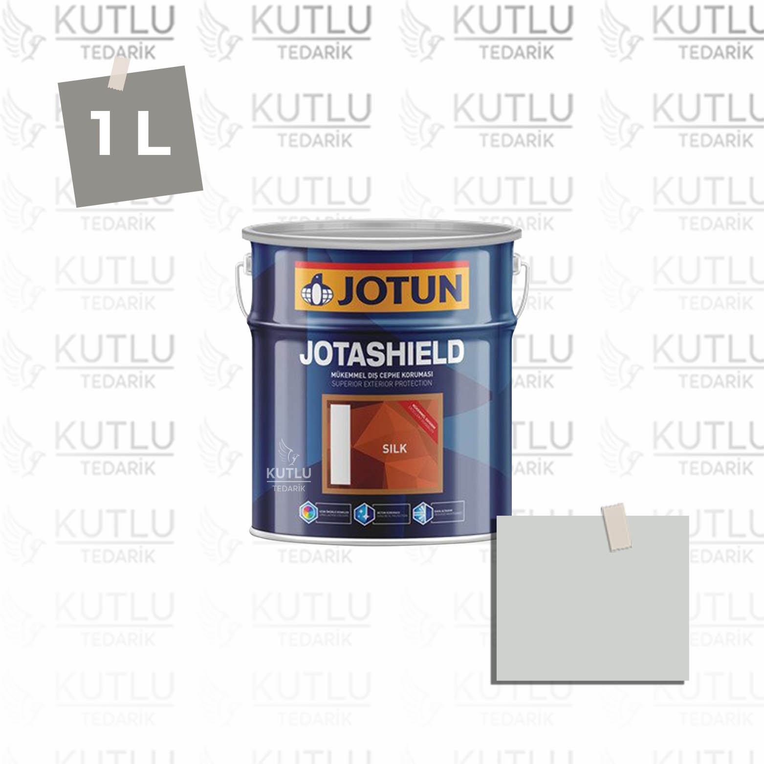 Jotun Jotashield Topcoat Silk 1 Lt 7043 Refleks Ncs S1502-G