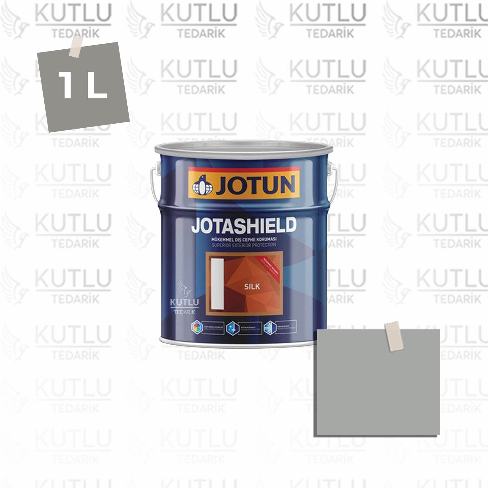 Jotun Jotashield Topcoat Silk 1 Lt 7044 Morgan Tone Ncs S3502-G