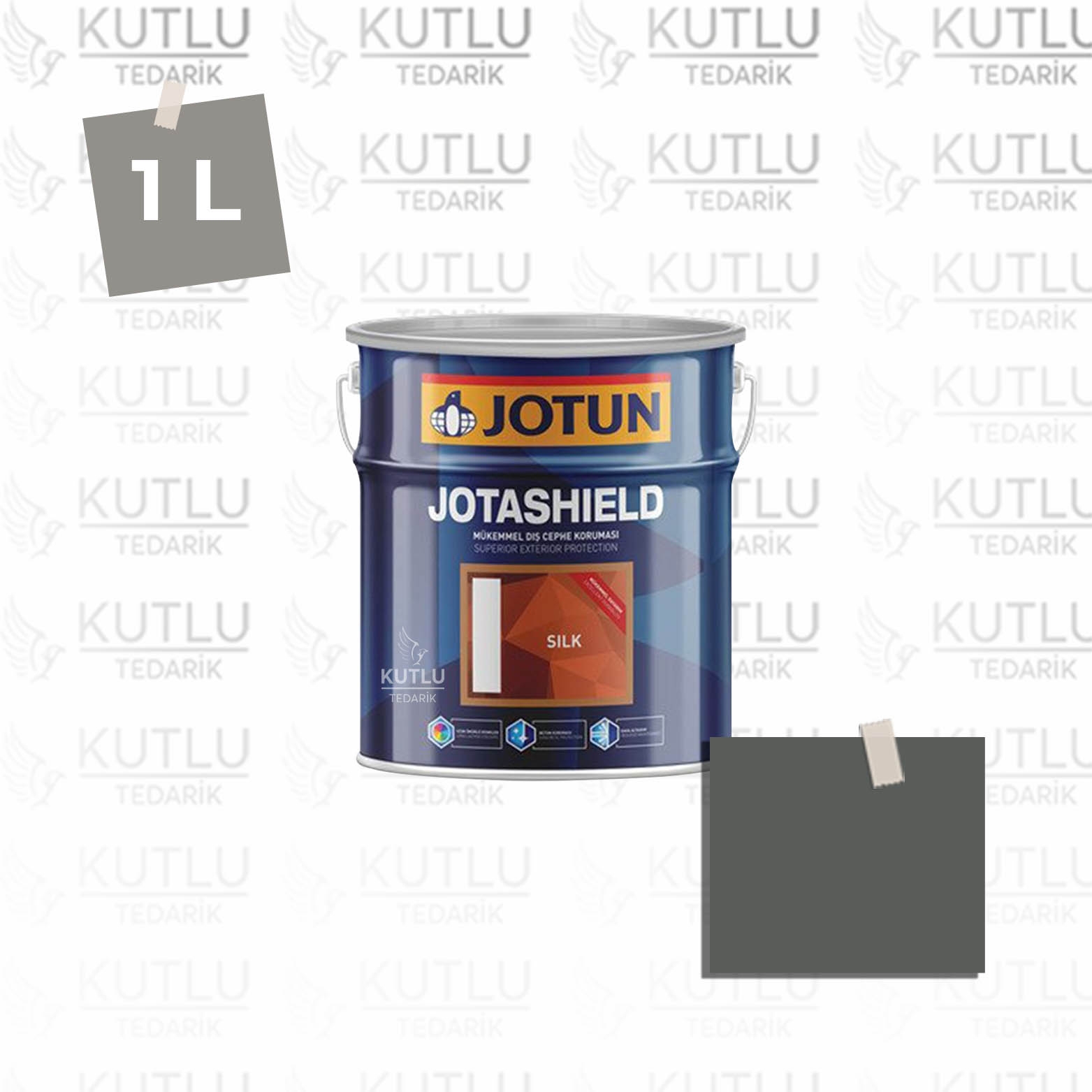 Jotun Jotashield Topcoat Silk 1 Lt 7249 Adele Ncs S7502-G