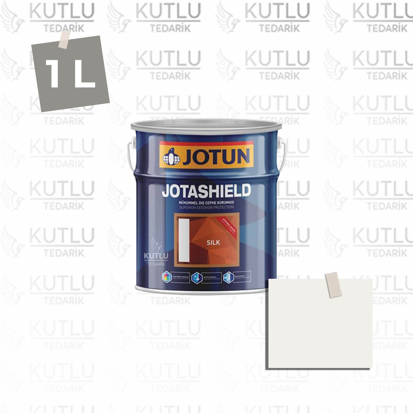 Jotun Jotashield Topcoat Silk 1 Lt 9918 Classic White Ncs S0500-N