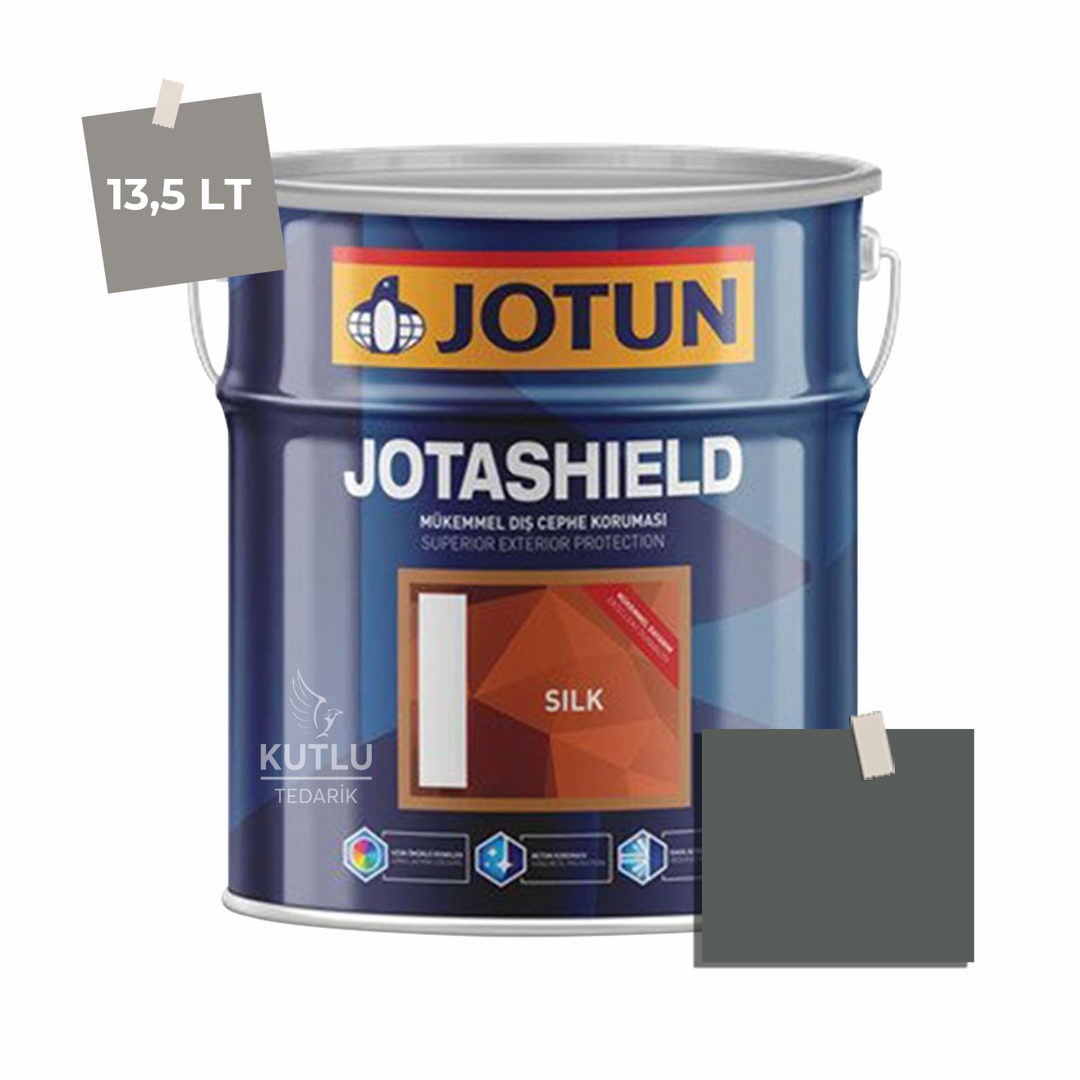 Jotun Jotashield Topcoat Silk 13,5 Lt Adele 7249 Ncs S7502-G