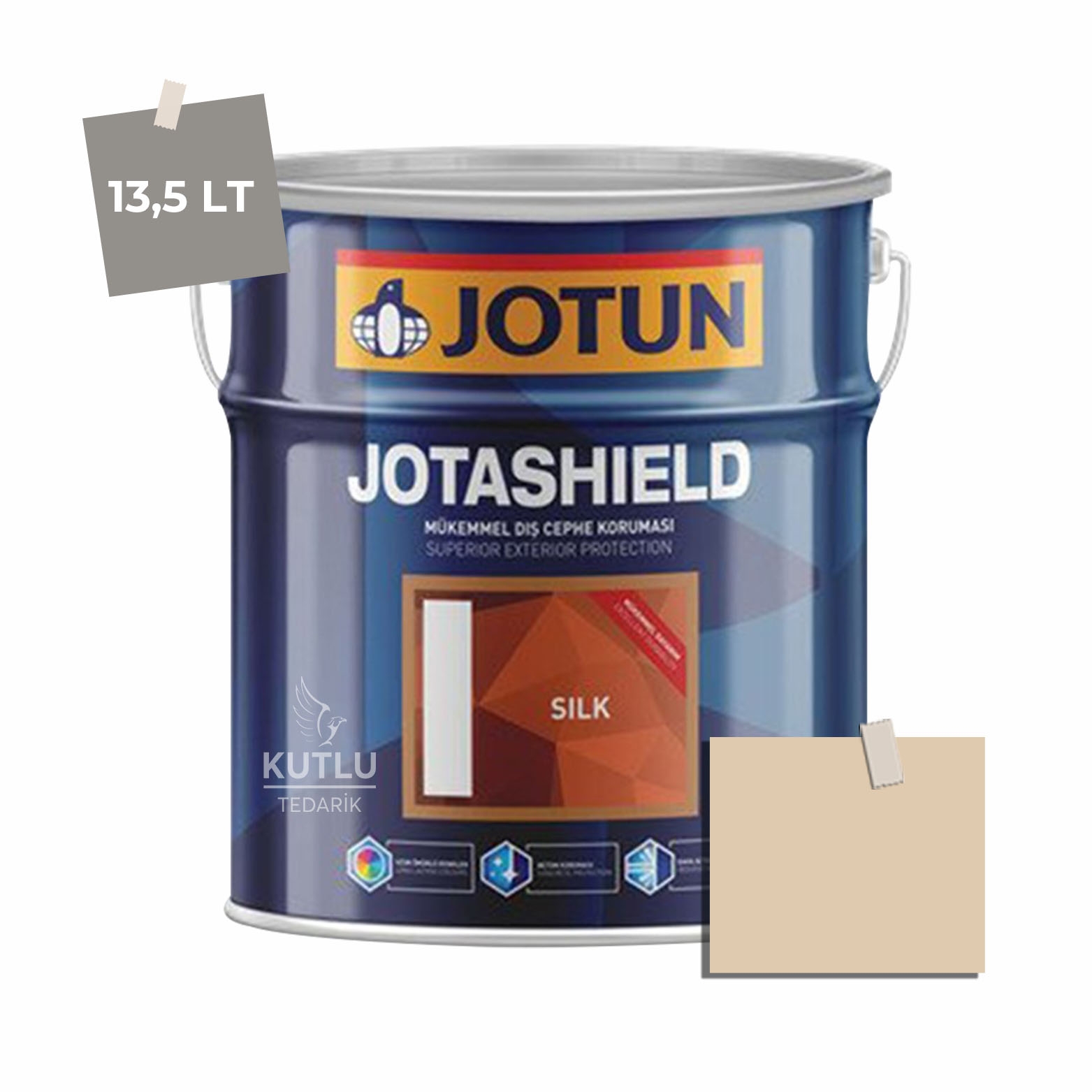 Jotun Jotashield Topcoat Silk 13,5 Lt Antique Beige 10410 Ncs S1510-Y30R