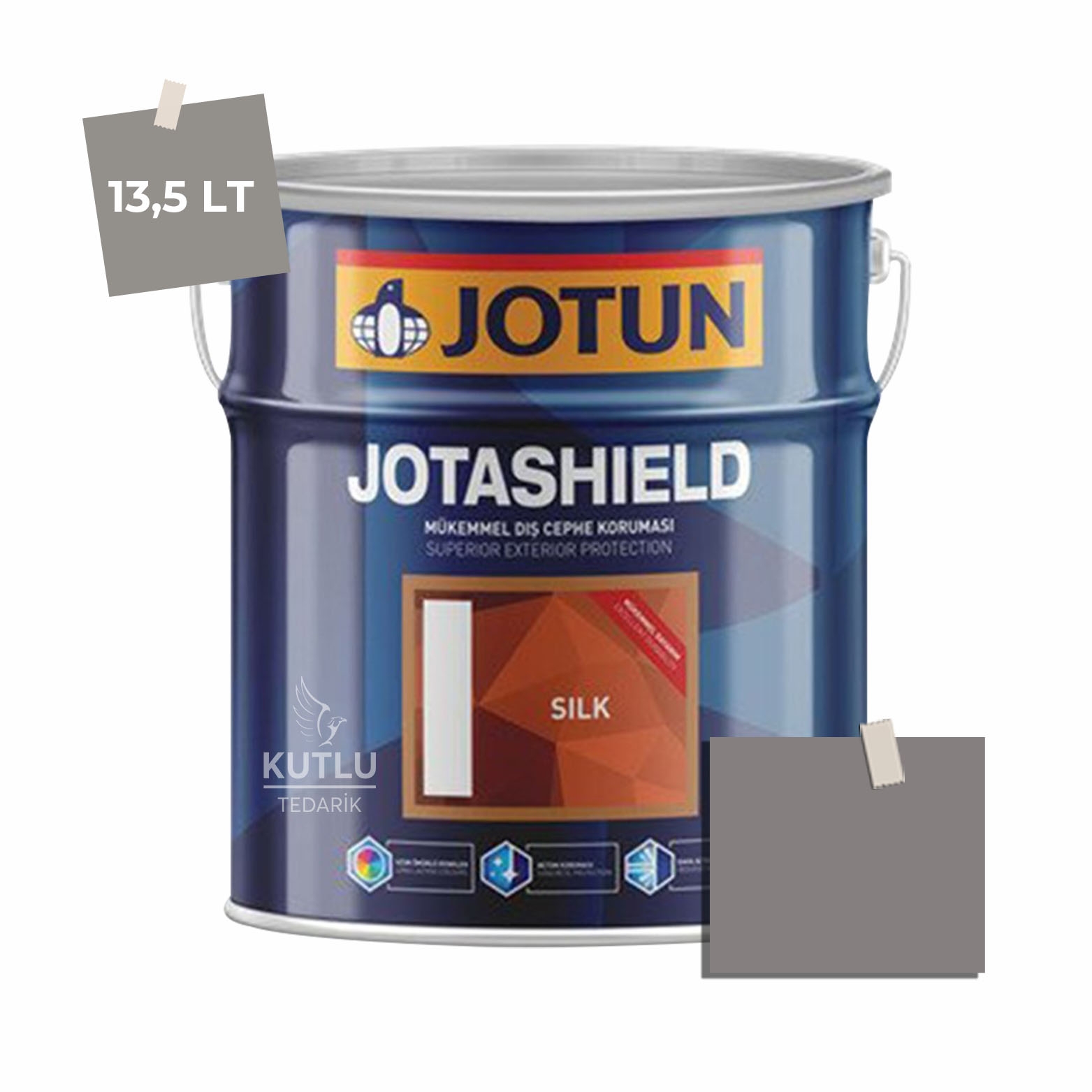 Jotun Jotashield Topcoat Silk 13,5 Lt Black Pearl 3022 Ncs S5502-R