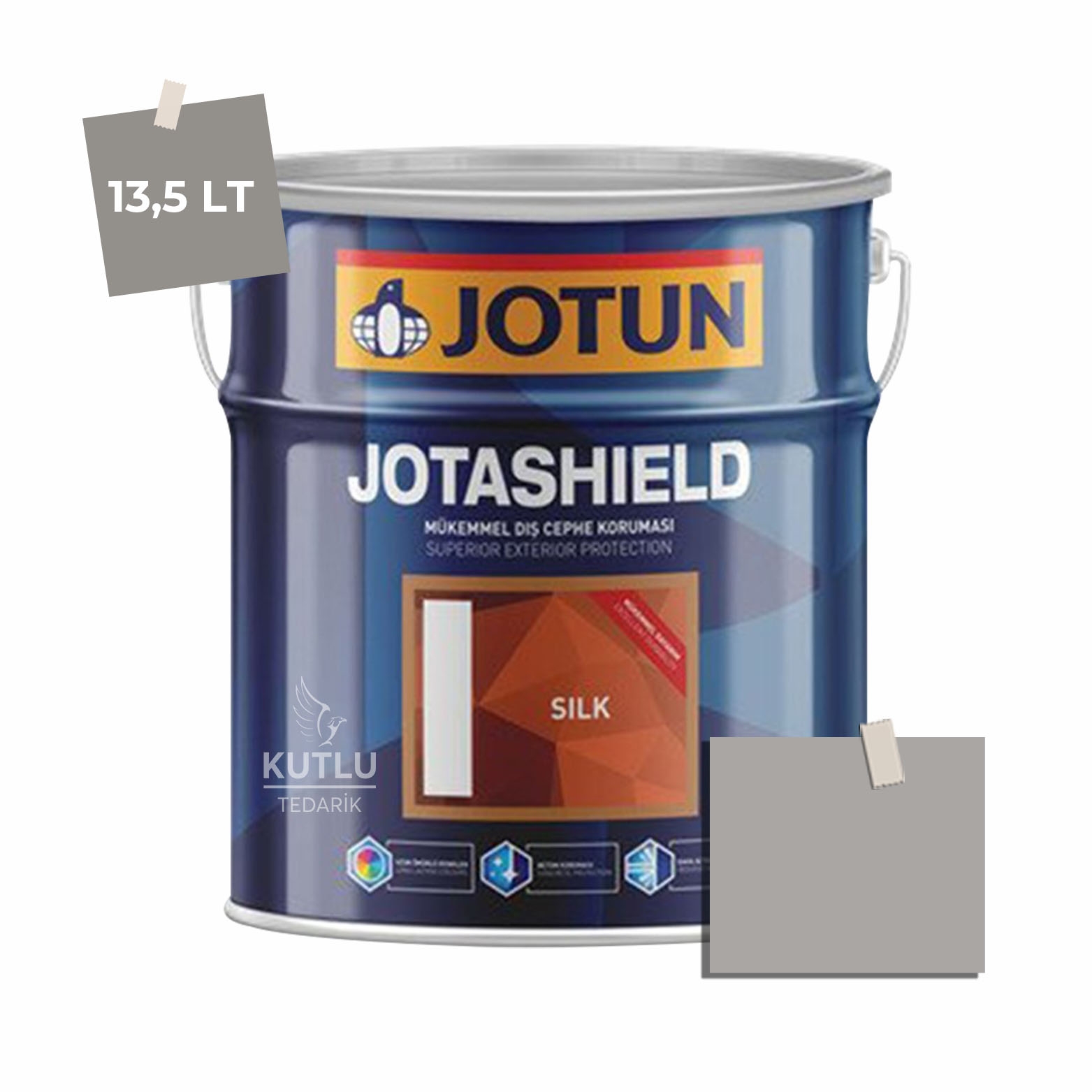 Jotun Jotashield Topcoat Silk 13,5 Lt Brushed Granite 3230 Ncs S3502-R