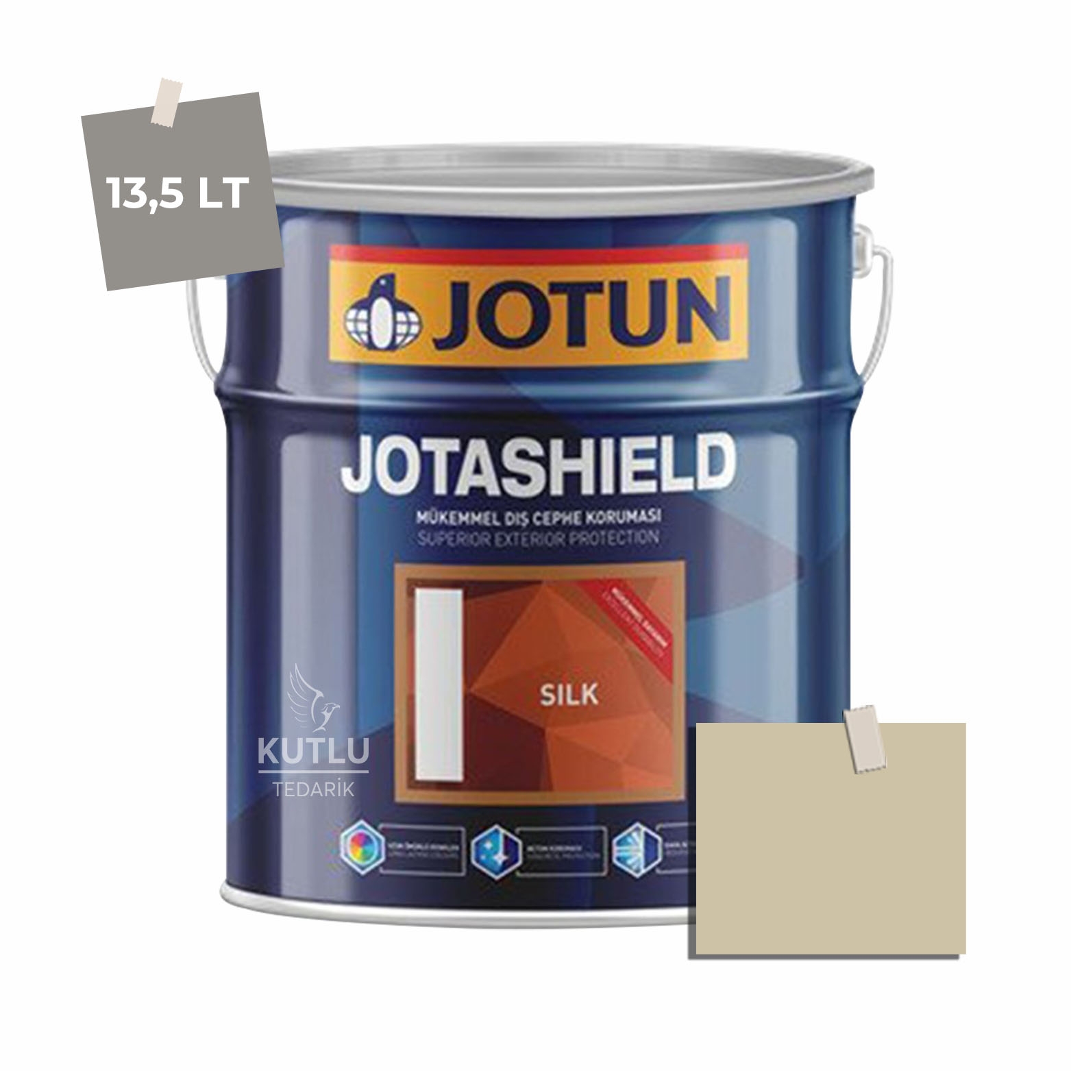 Jotun Jotashield Topcoat Silk 13,5 Lt Buried Treasure 8357 Ncs S2010-G90Y