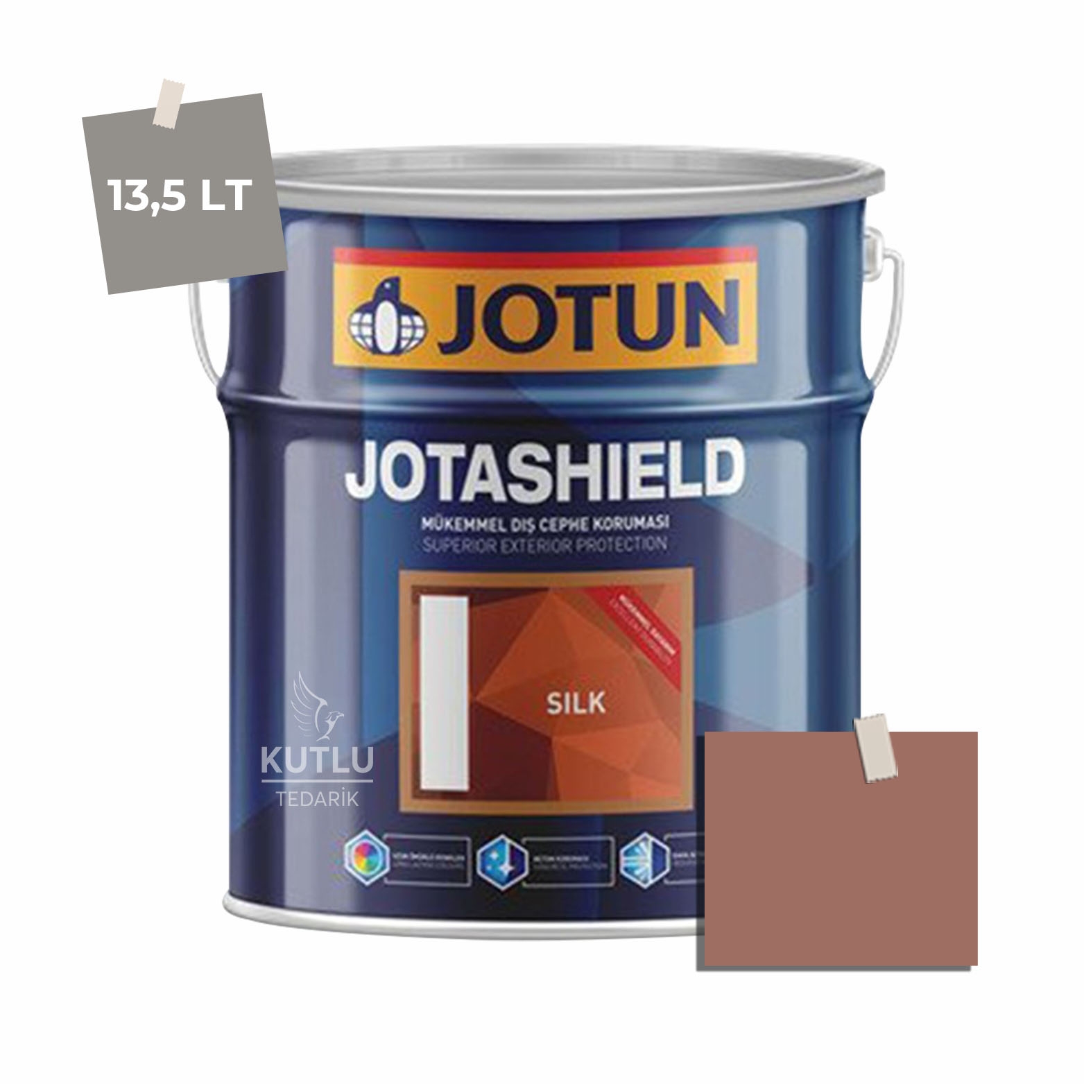 Jotun Jotashield Topcoat Silk 13,5 Lt Burned Terracotta 2111 Ncs 4427-Y76R