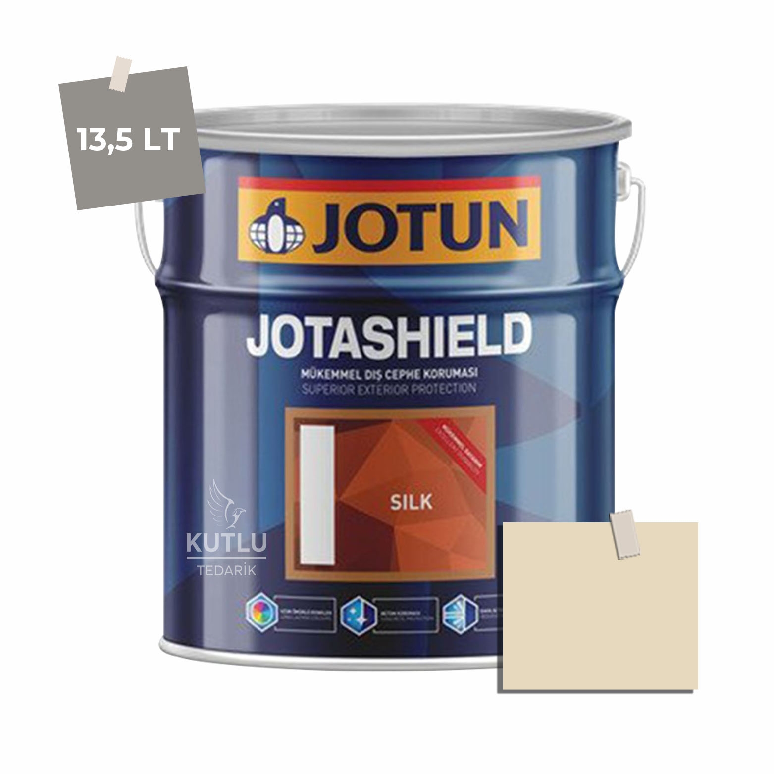 Jotun Jotashield Topcoat Silk 13,5 Lt Cashew Fruit 1128 Ncs 1208-Y14R