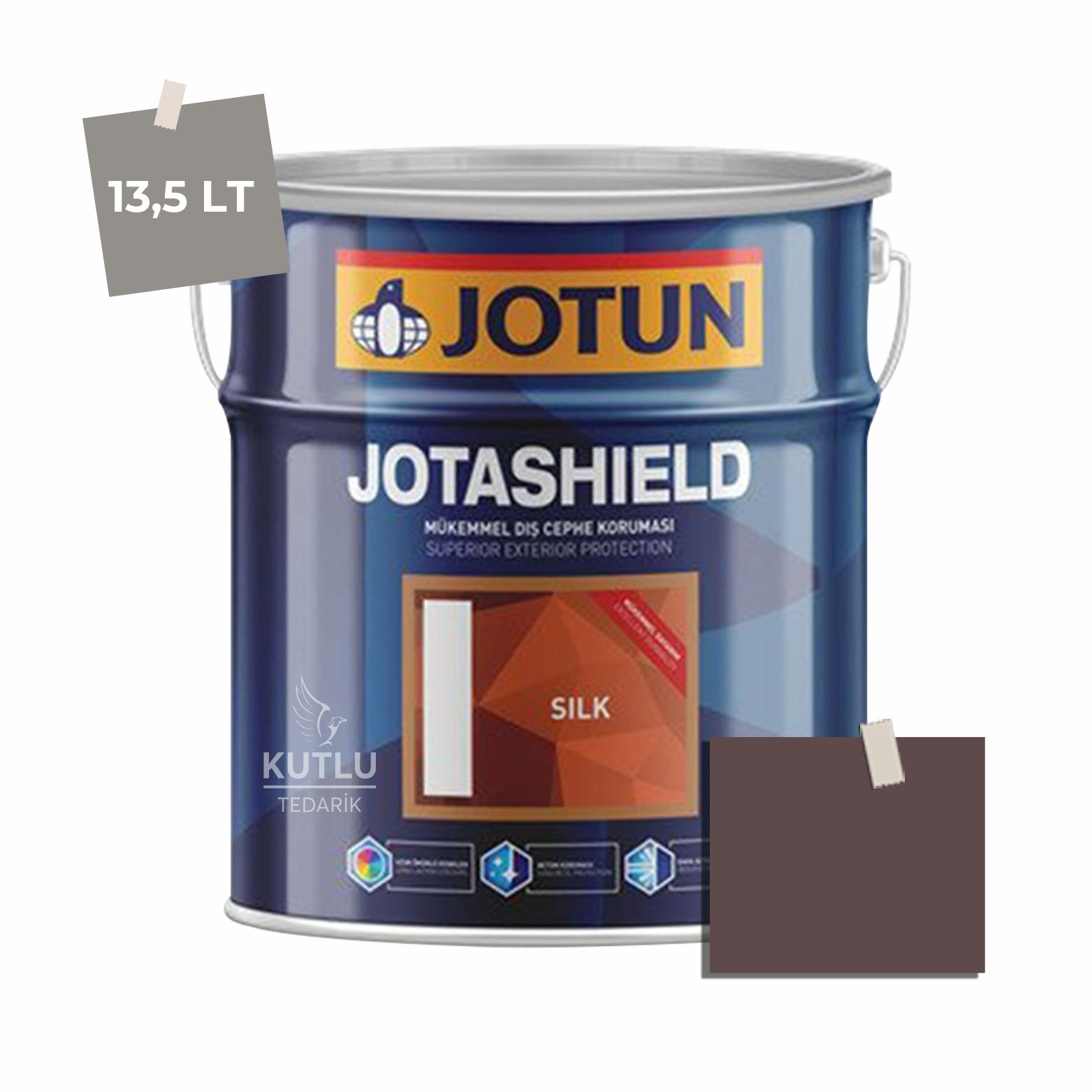 Jotun Jotashield Topcoat Silk 13,5 Lt Deep Burgundy 3309 Ncs 7312-R05B