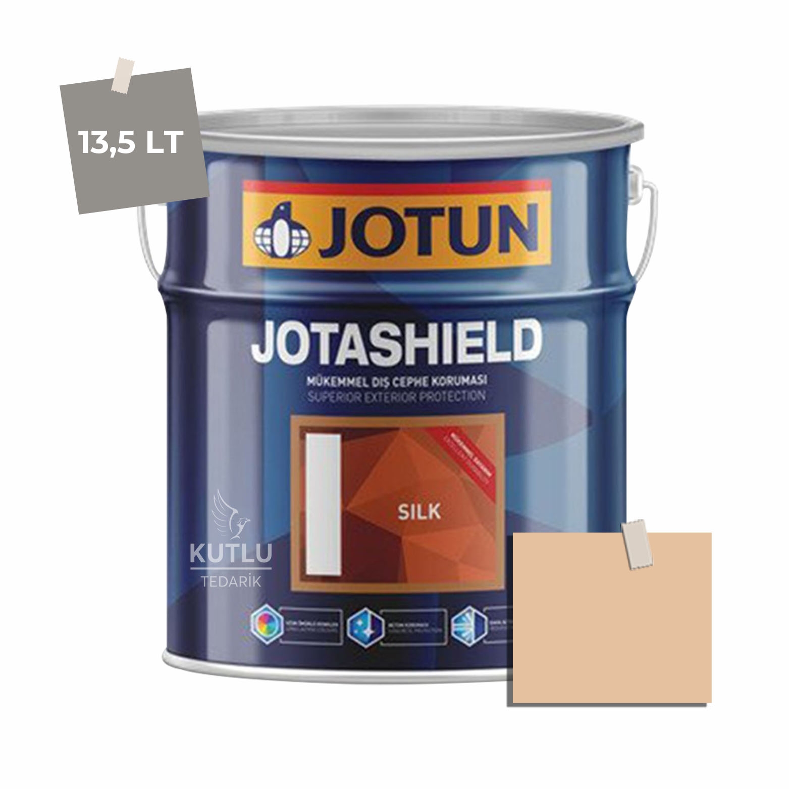 Jotun Jotashield Topcoat Silk 13,5 Lt Desert Rose 1046 Ncs 1517-Y35R