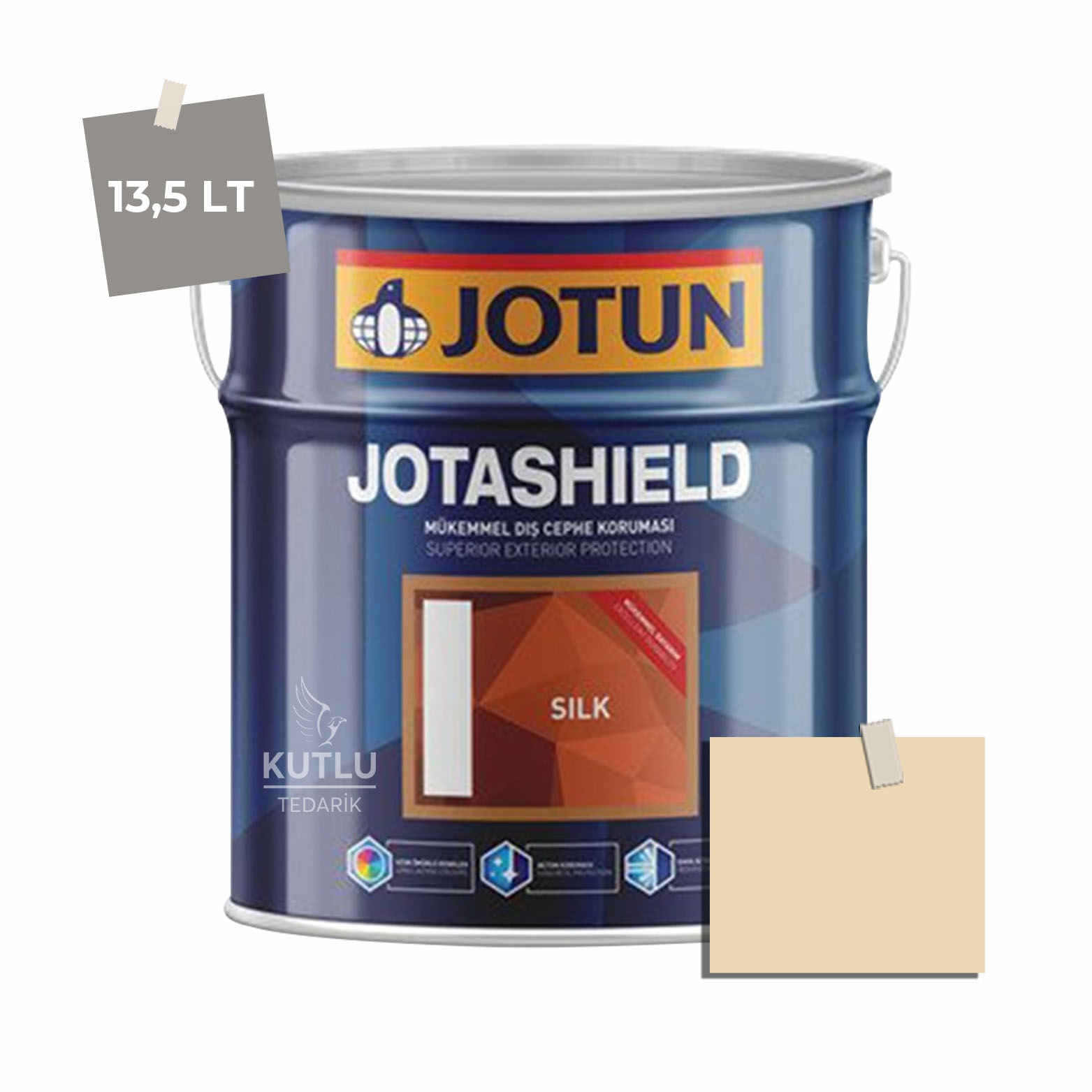 Jotun Jotashield Topcoat Silk 13,5 Lt Dusty Light 10398 Ncs 1013-Y09R