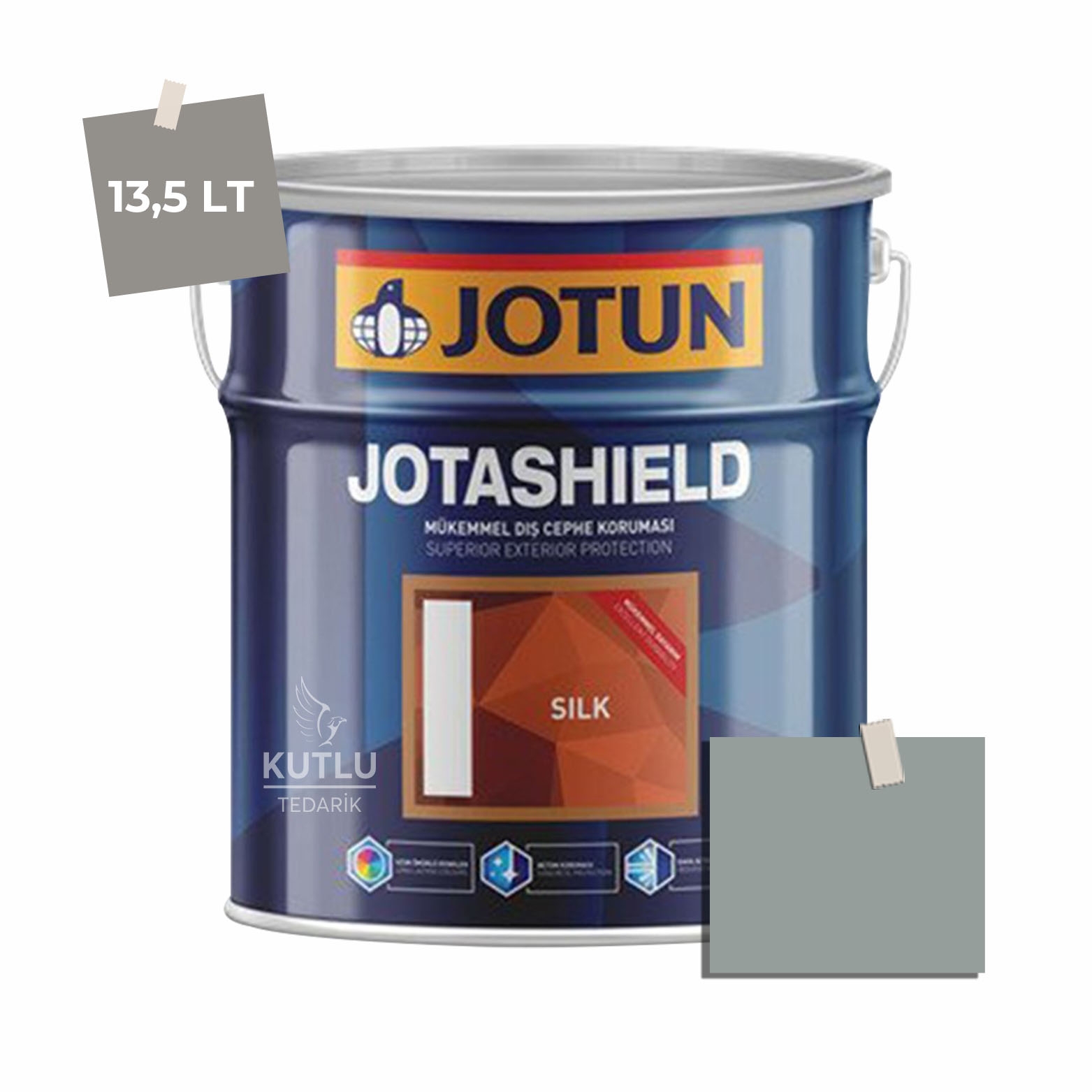 Jotun Jotashield Topcoat Silk 13,5 Lt Frosted Grey 0793 Ncs 4004-B57G