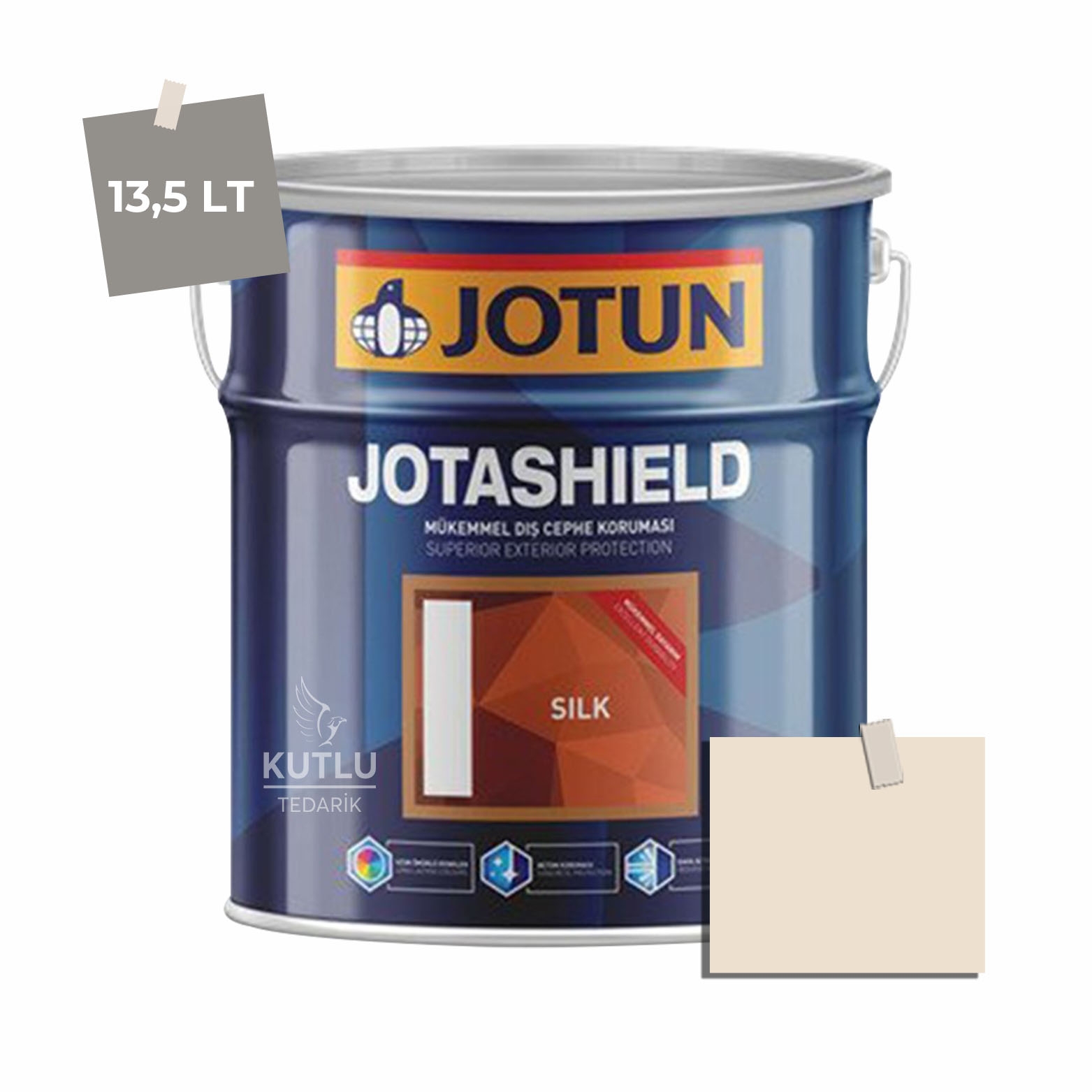 Jotun Jotashield Topcoat Silk 13,5 Lt Ginger Mist 1731 Ncs 0805-Y35R