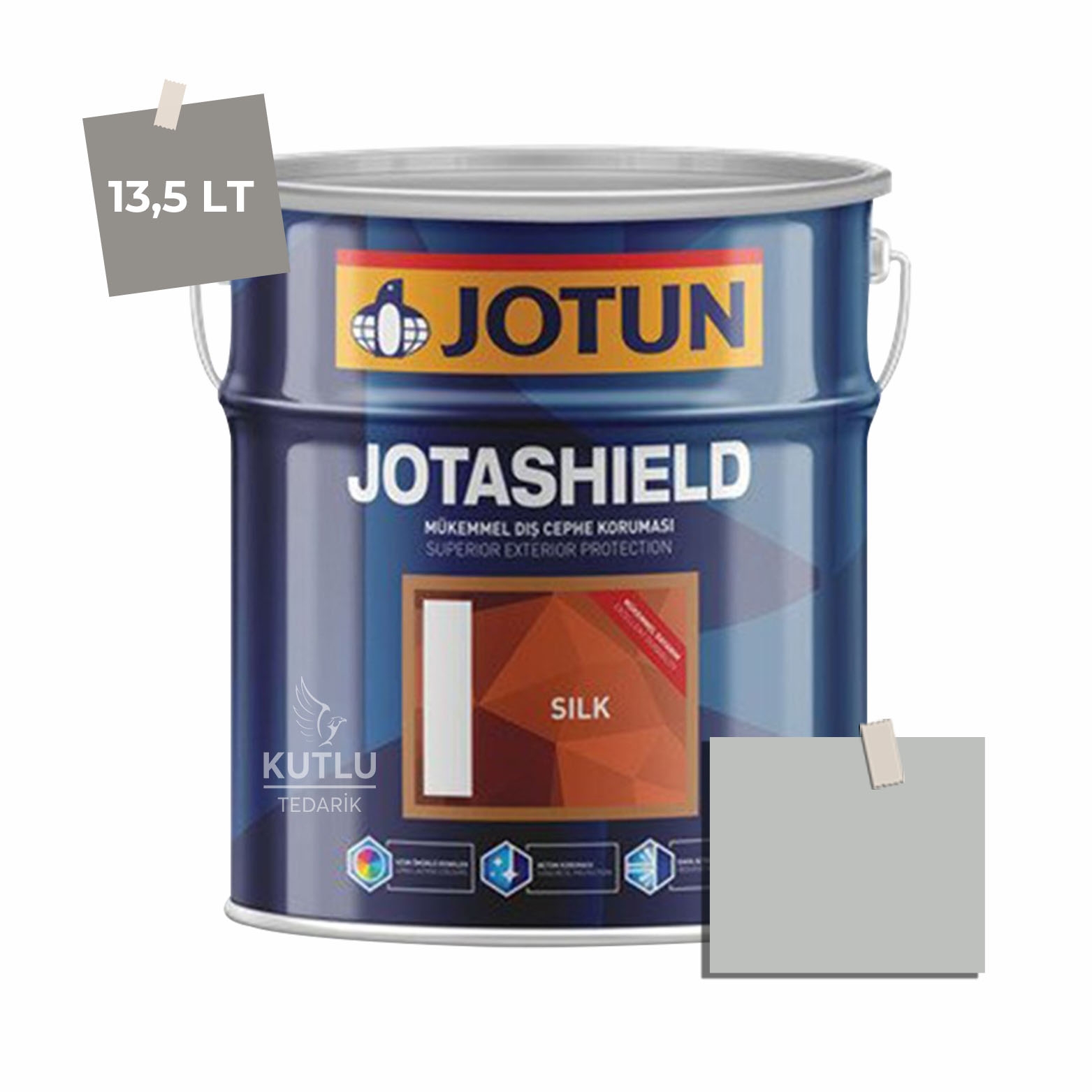 Jotun Jotashield Topcoat Silk 13,5 Lt Grey Matter 7391 Ncs S2002-G