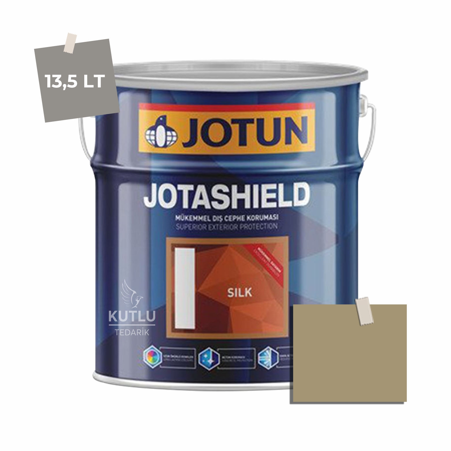 Jotun Jotashield Topcoat Silk 13,5 Lt Grotto 8047 Ncs 4017-G94Y