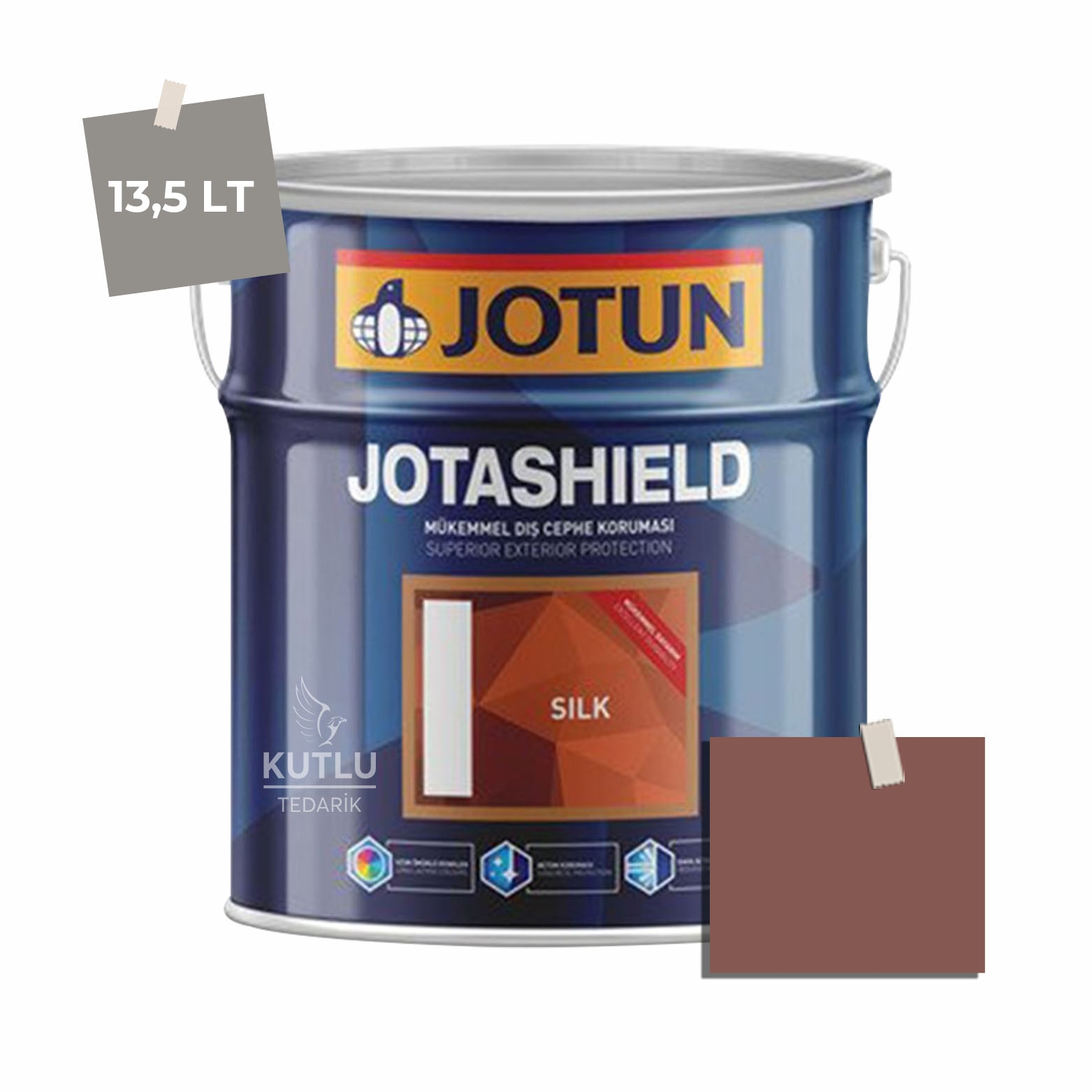 Jotun Jotashield Topcoat Silk 13,5 Lt Molten Copper 2791 Ncs 5329-Y85R