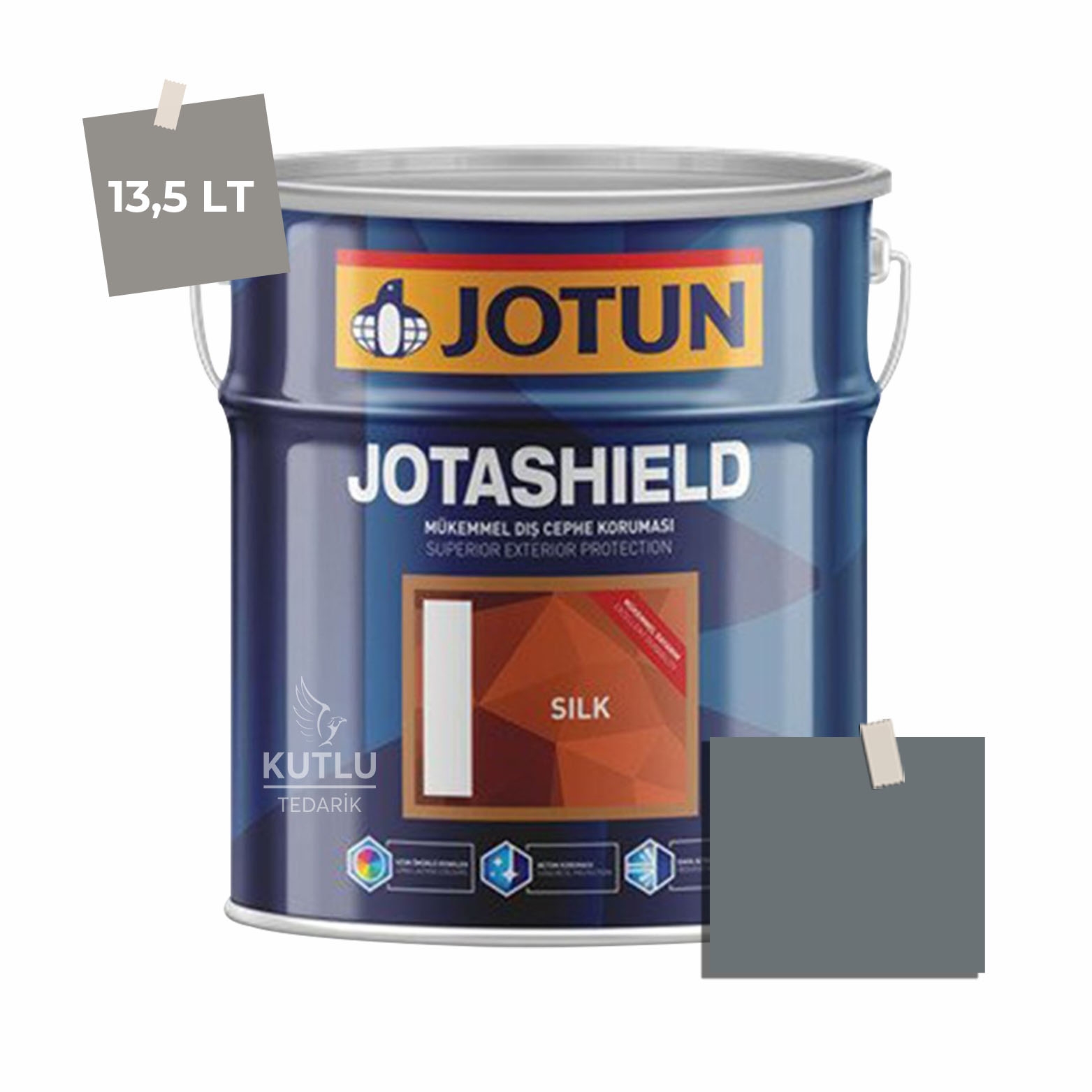 Jotun Jotashield Topcoat Silk 13,5 Lt Monsoon Cloud 0562 Ncs 6405-B14G