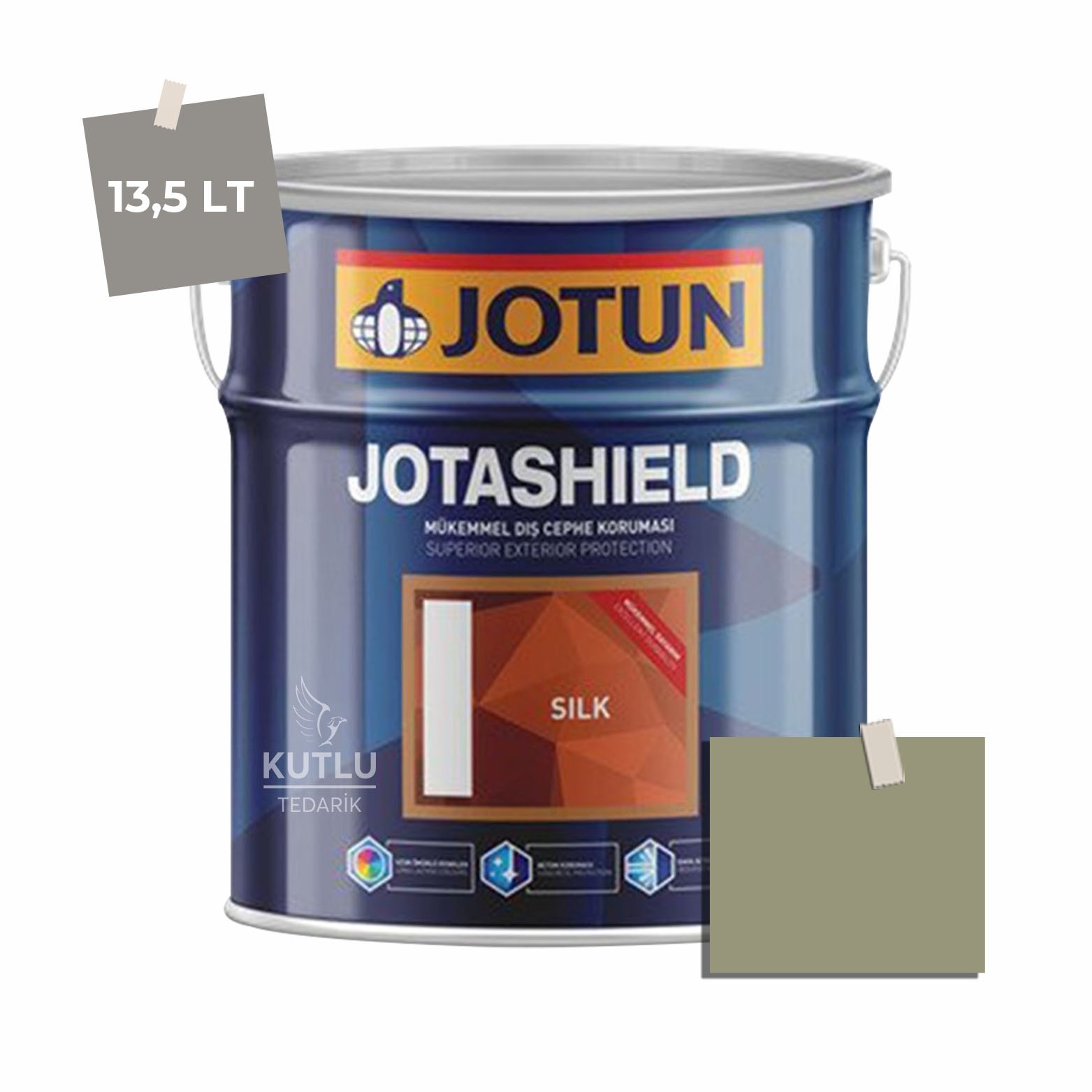 Jotun Jotashield Topcoat Silk 13,5 Lt Rainforest 0561 Ncs 3915-G65Y