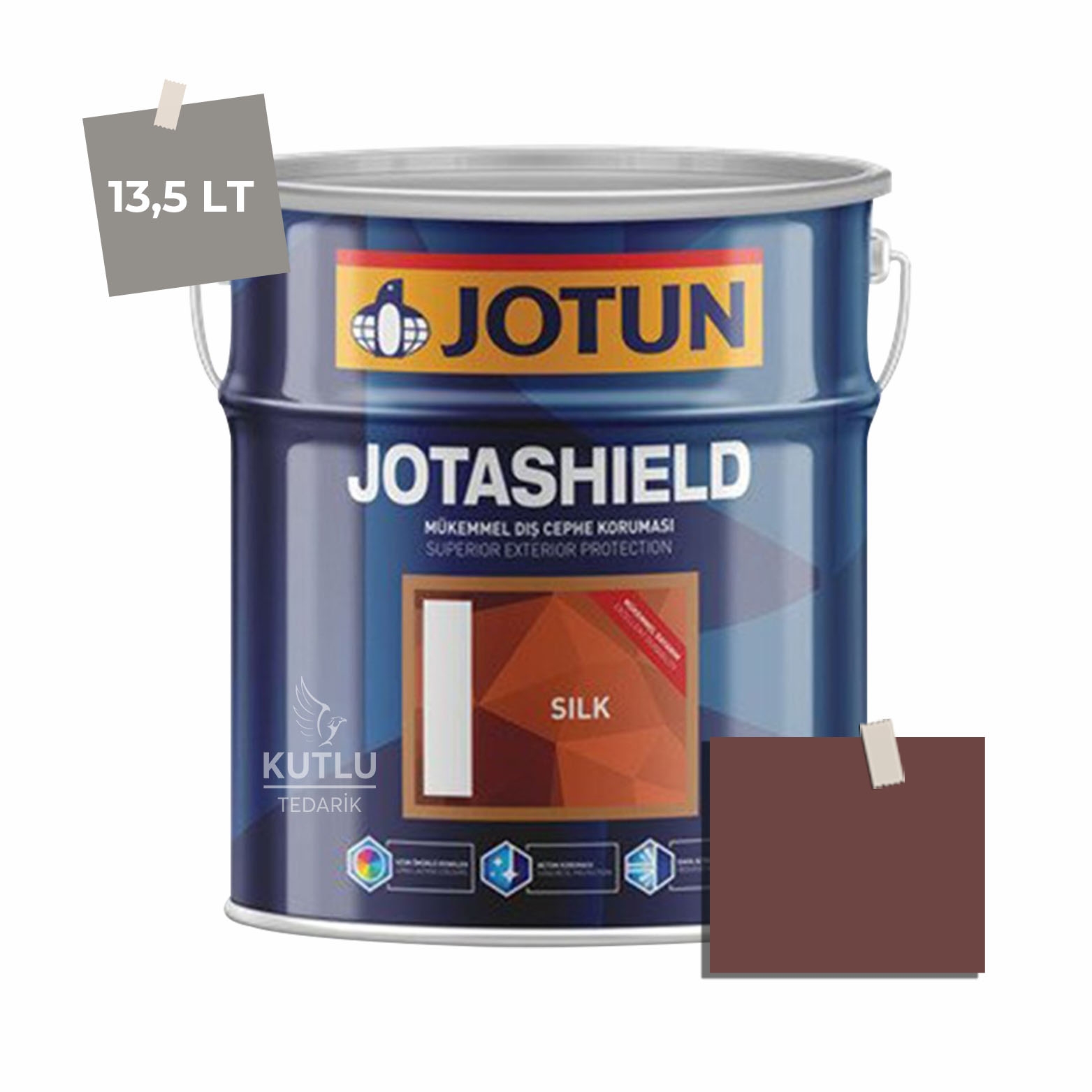 Jotun Jotashield Topcoat Silk 13,5 Lt Rich Burgandy 2805 Ncs S6030-Y90R