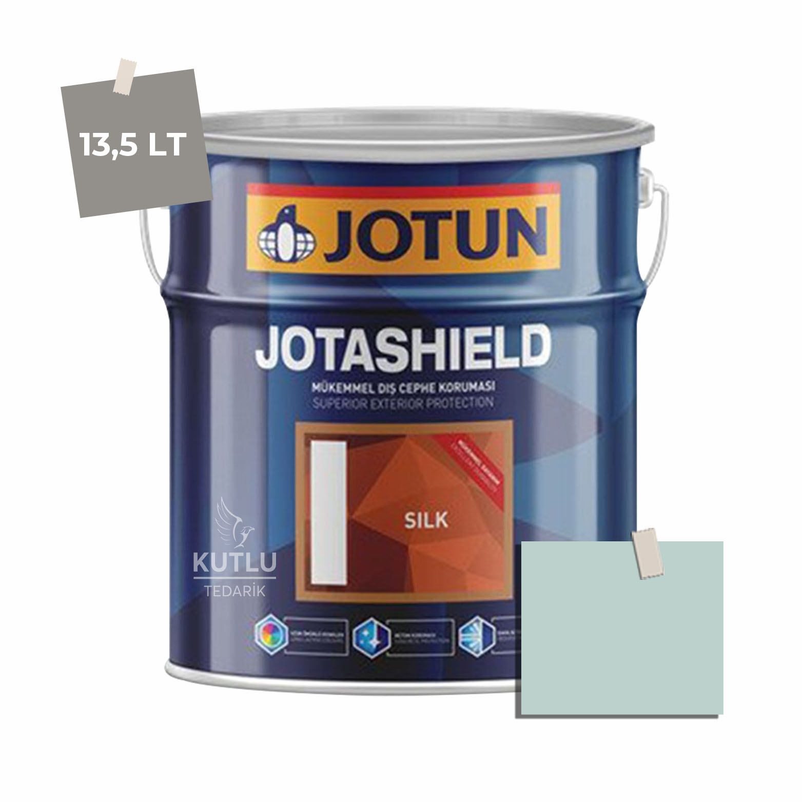 Jotun Jotashield Topcoat Silk 13,5 Lt Sea Mist 6253 Ncs S1510-B50G