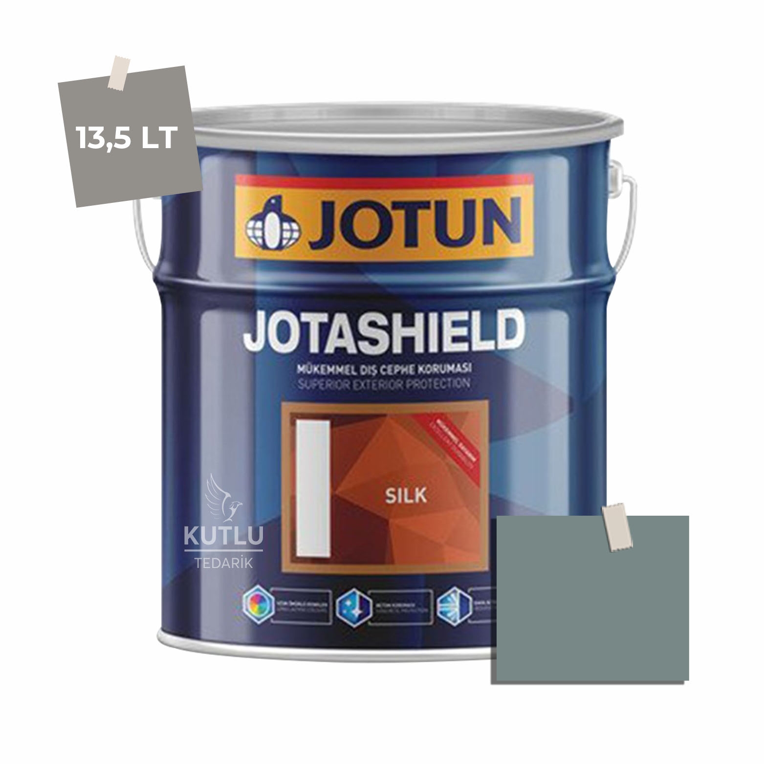 Jotun Jotashield Topcoat Silk 13,5 Lt Serene Green 6100 Ncs S5010-B50G