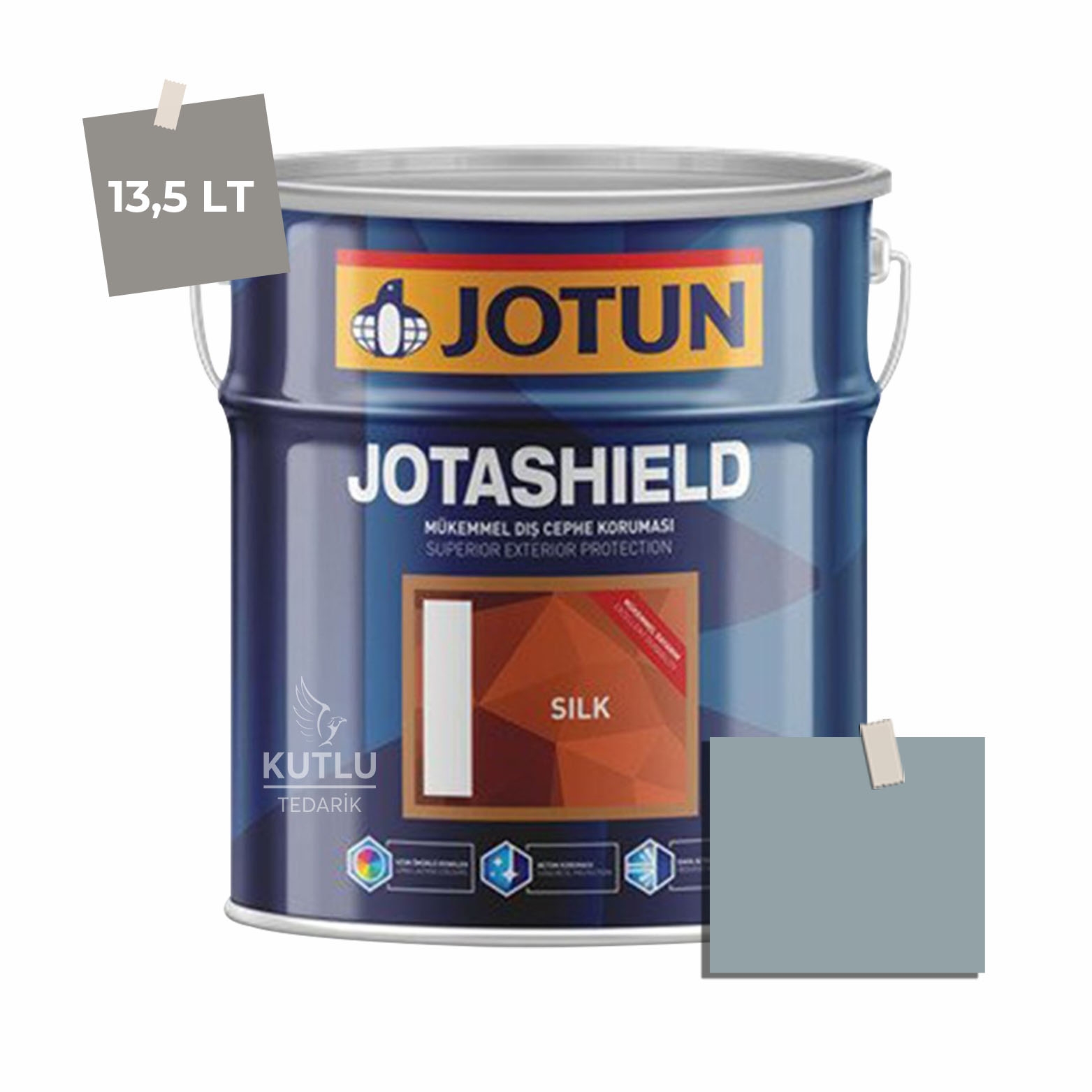 Jotun Jotashield Topcoat Silk 13,5 Lt Skyggespill 5155 Ncs S3010-B