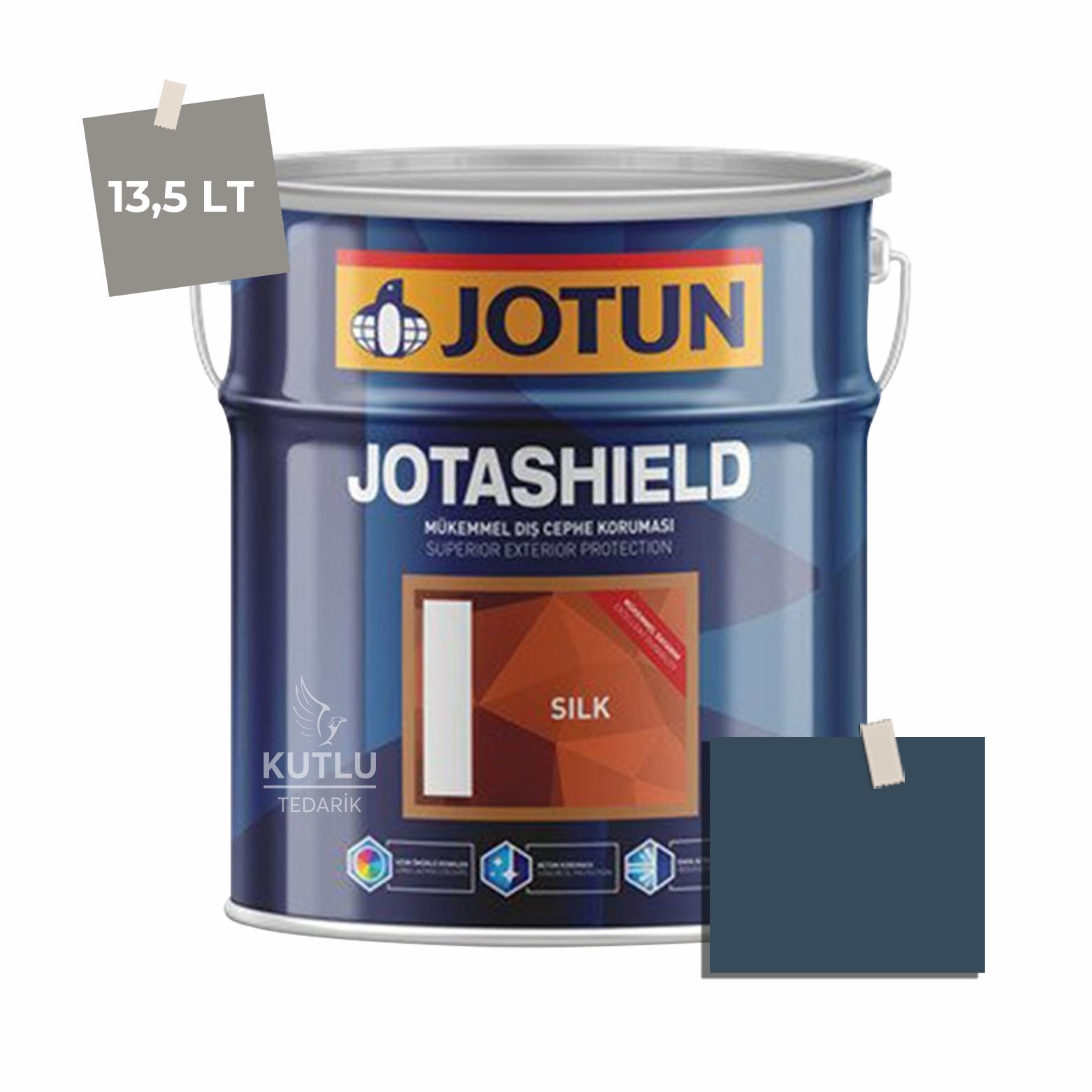 Jotun Jotashield Topcoat Silk 13,5 Lt The Abyss 4400 Ncs S7020-R90B