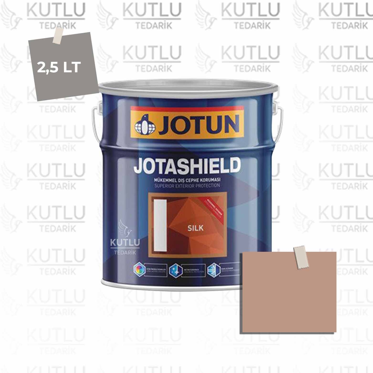 Jotun Jotashield Topcoat Silk 2,25 Lt Antique Brass 2011 Ncs S3020-Y60R