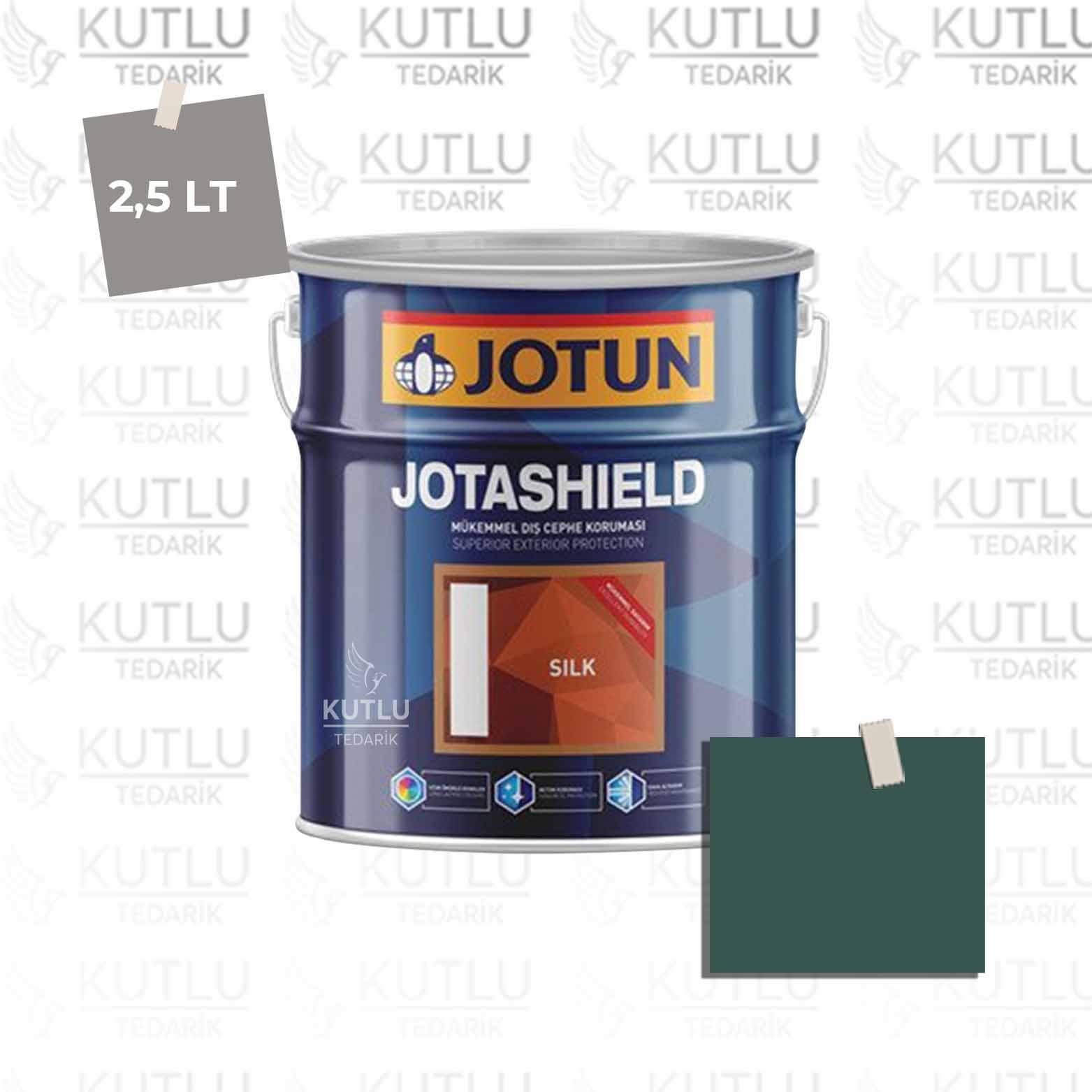 Jotun Jotashield Topcoat Silk 2,25 Lt Classic Green 6243 Ncs S7020-B70G