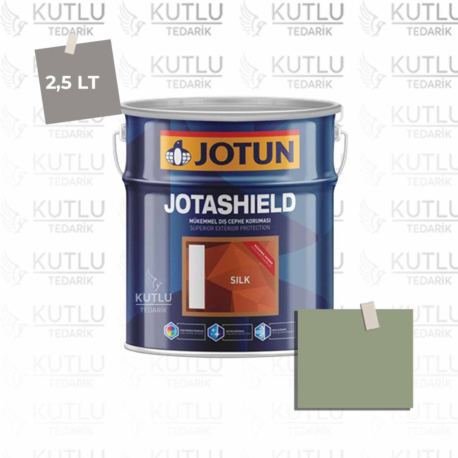 Jotun Jotashield Topcoat Silk 2,25 Lt Cypress 7040 Ncs 3718-G31Y