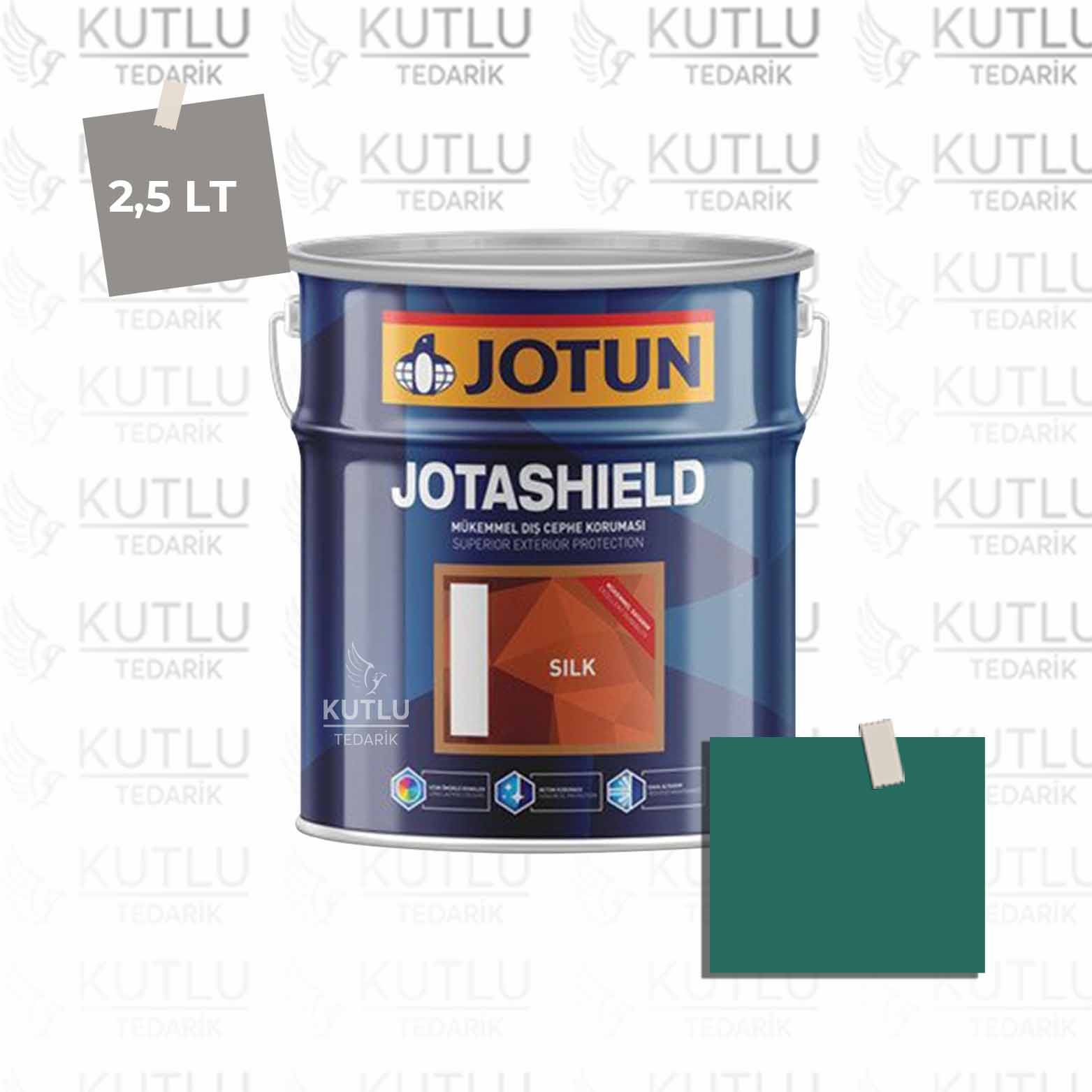 Jotun Jotashield Topcoat Silk 2,25 Lt  Green Odyssey 6241 Ncs S5040-B70G