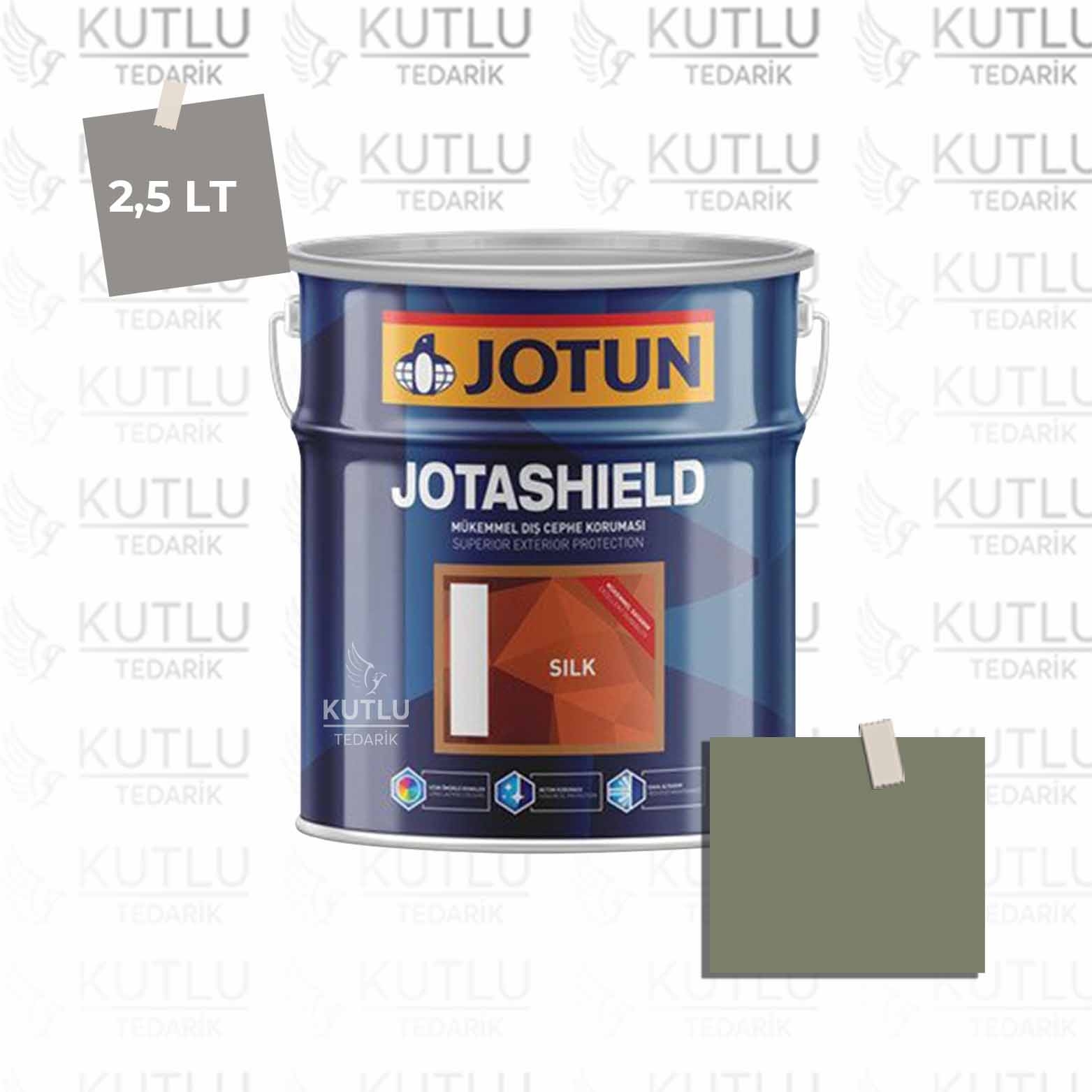 Jotun Jotashield Topcoat Silk 2,25 Lt Green Smoke 7052 Ncs 5414-G47Y