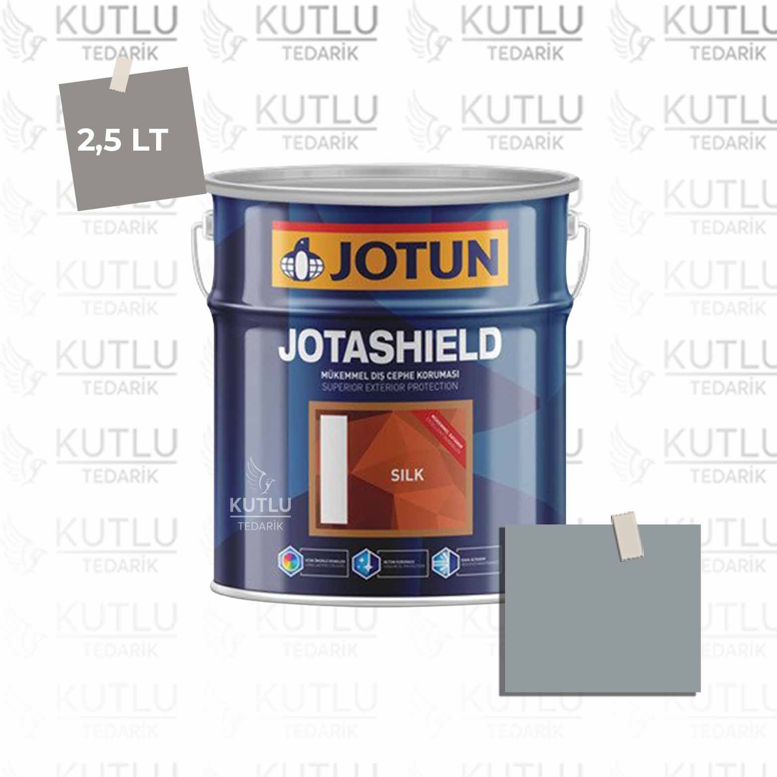 Jotun Jotashield Topcoat Silk 2,25 Lt Grey Stone 4512  Ncs S4005-R80B