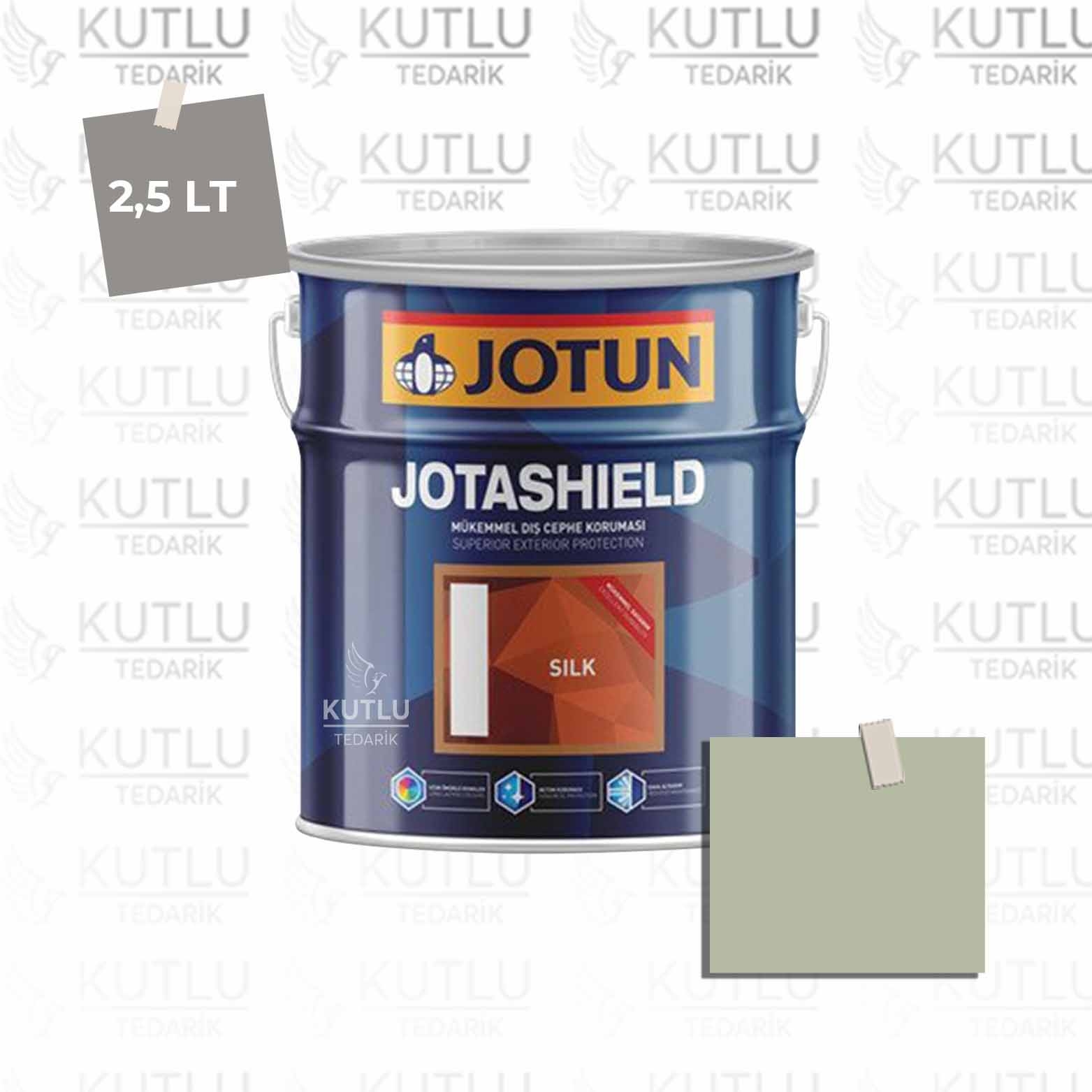 Jotun Jotashield Topcoat Silk 2,25 Lt Light Moss 7039 Ncs 2512-G39Y