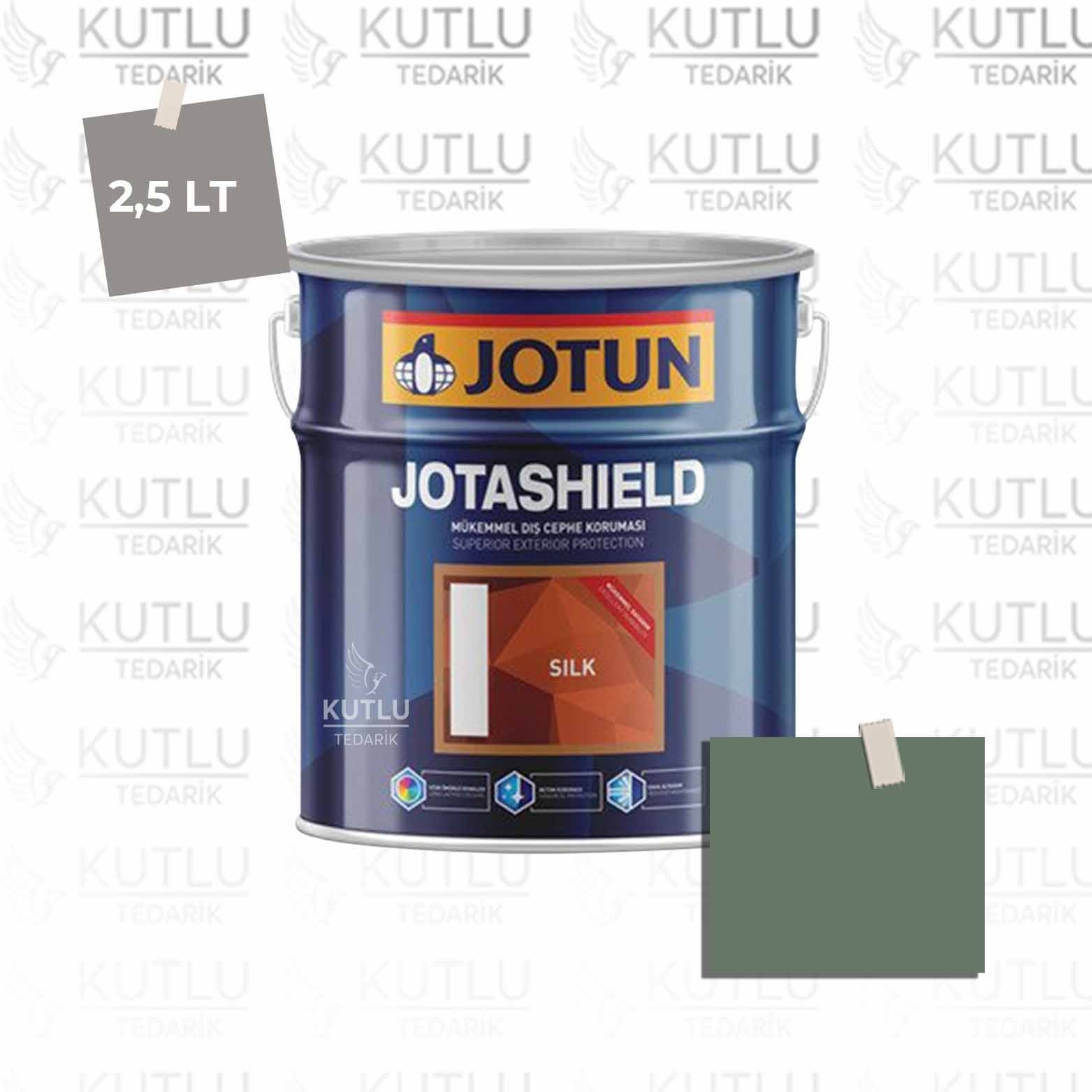 Jotun Jotashield Topcoat Silk 2,25 Lt Spruce 7041 Ncs 5615-G13Y