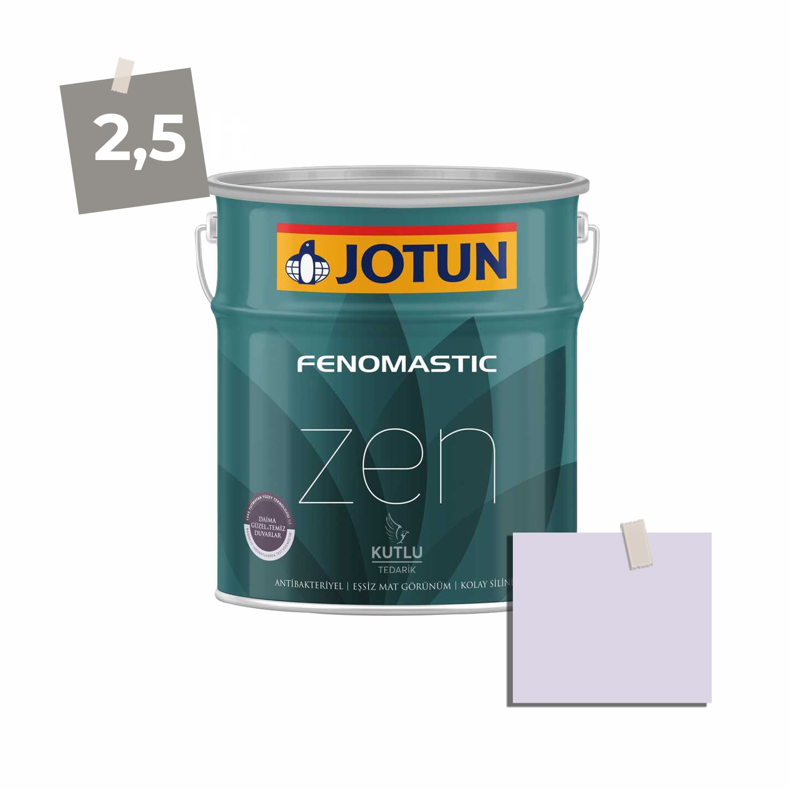 Jotun Fenomastic Zen Mat 2,25 Lt 4448 Soft Lilac