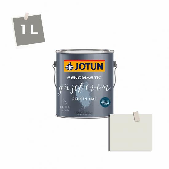 Jotun Fenomastic Güzel Evim Zengin Mat Yeni  1 Lt 1453 Cotton Ball Bomull Ncs S0502-Y