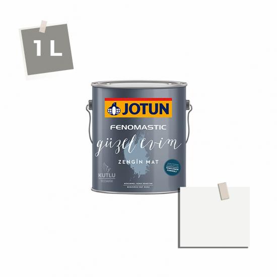 Jotun Fenomastic Güzel Evim Zengin Mat Yeni 1 Lt 7236 Jazz White Chı Ncs 0401-G42Y