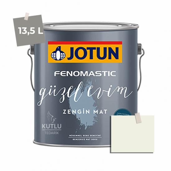 Jotun Fenomastic Güzel Evim Zengin Mat Yeni  13,5 Lt 1453 Cotton Ball Bomull Ncs S0502-Y